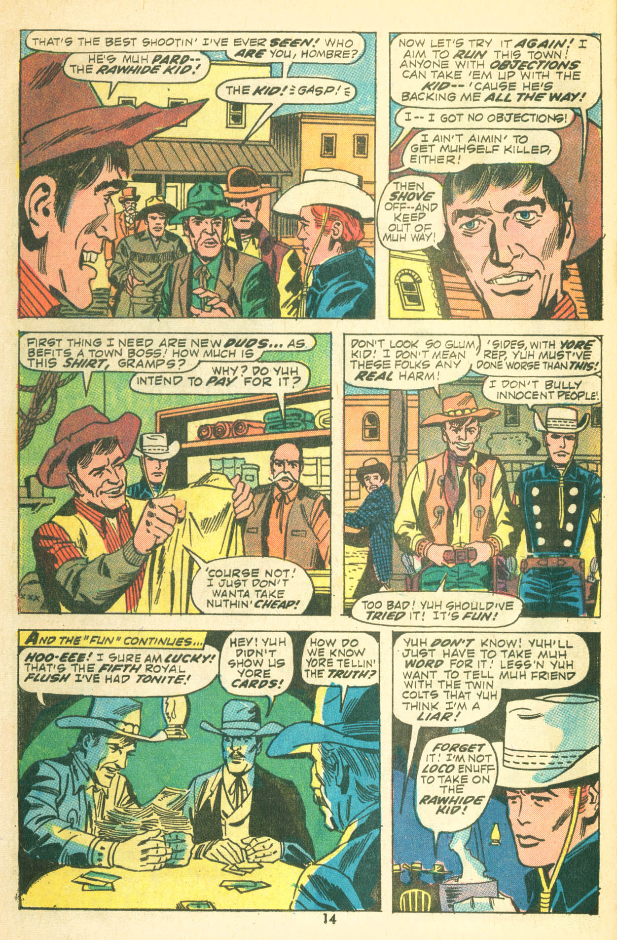 Read online The Rawhide Kid comic -  Issue #103 - 10
