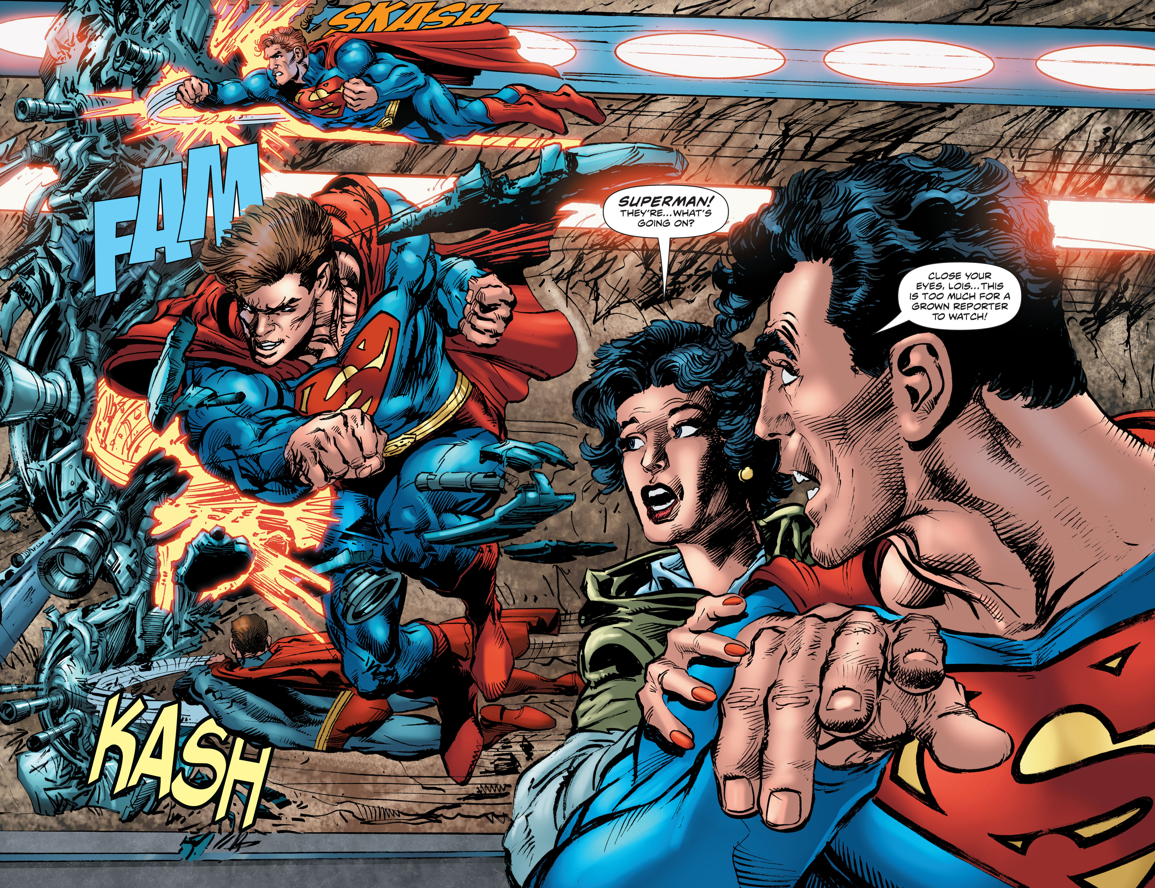 Read online Superman: The Coming of the Supermen comic -  Issue #5 - 13