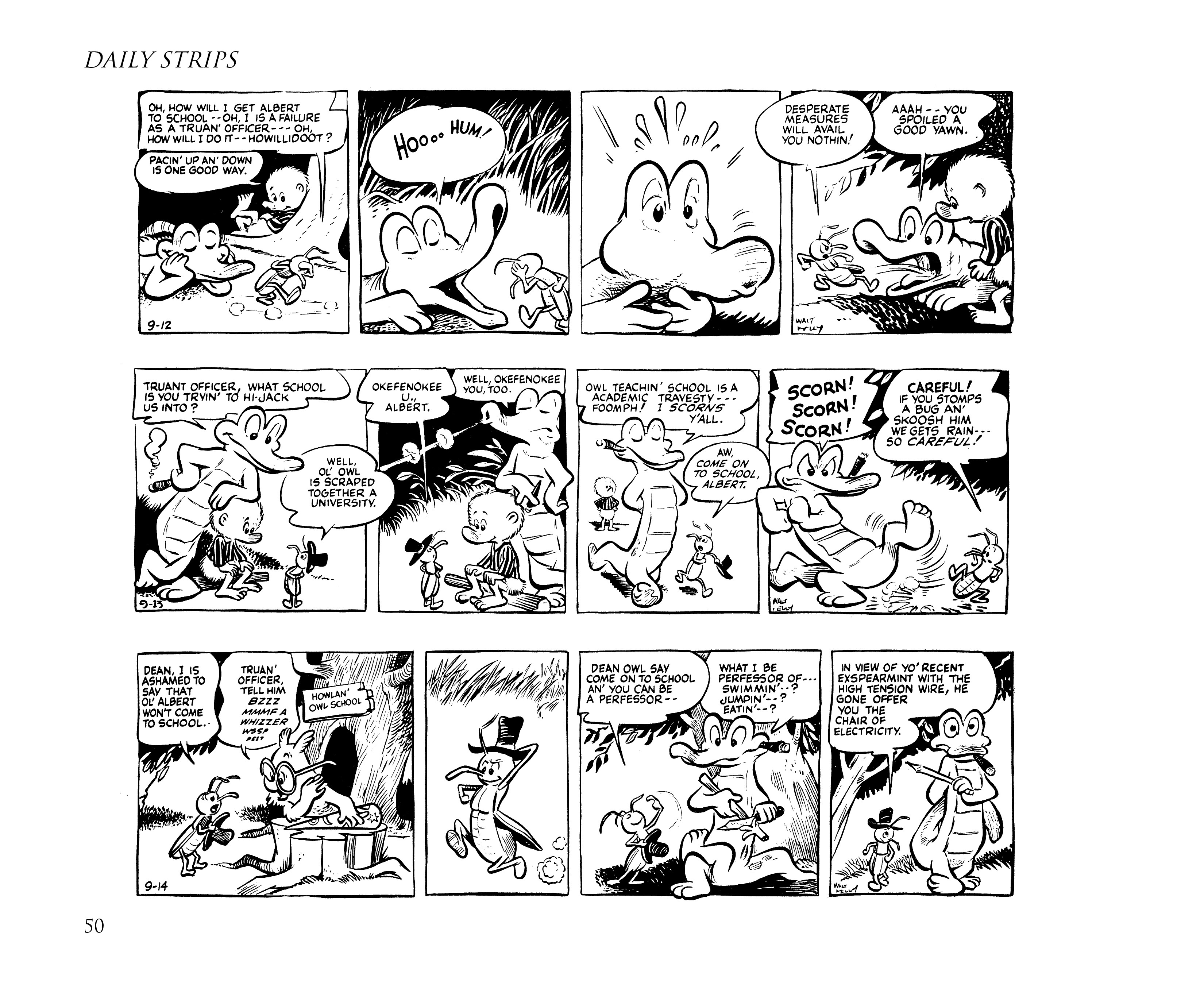 Read online Pogo by Walt Kelly: The Complete Syndicated Comic Strips comic -  Issue # TPB 1 (Part 1) - 68