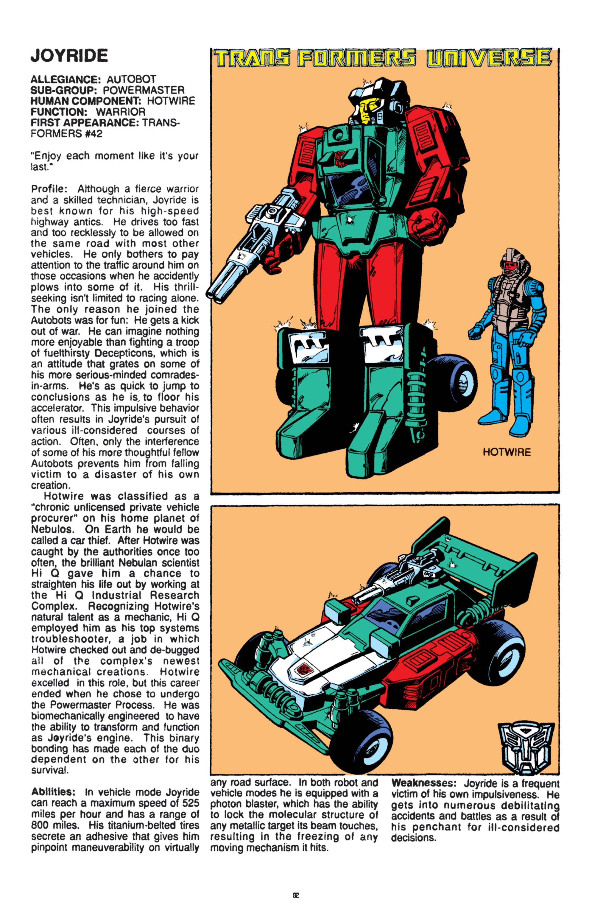 Read online The Transformers Classics comic -  Issue # TPB 8 - 81