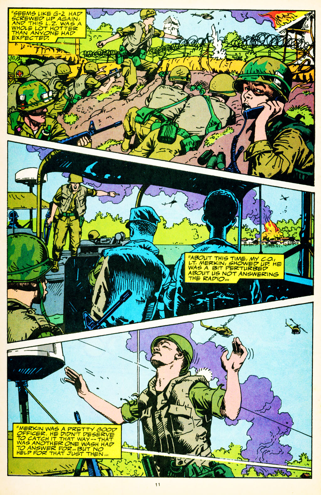Read online The 'Nam comic -  Issue #40 - 9