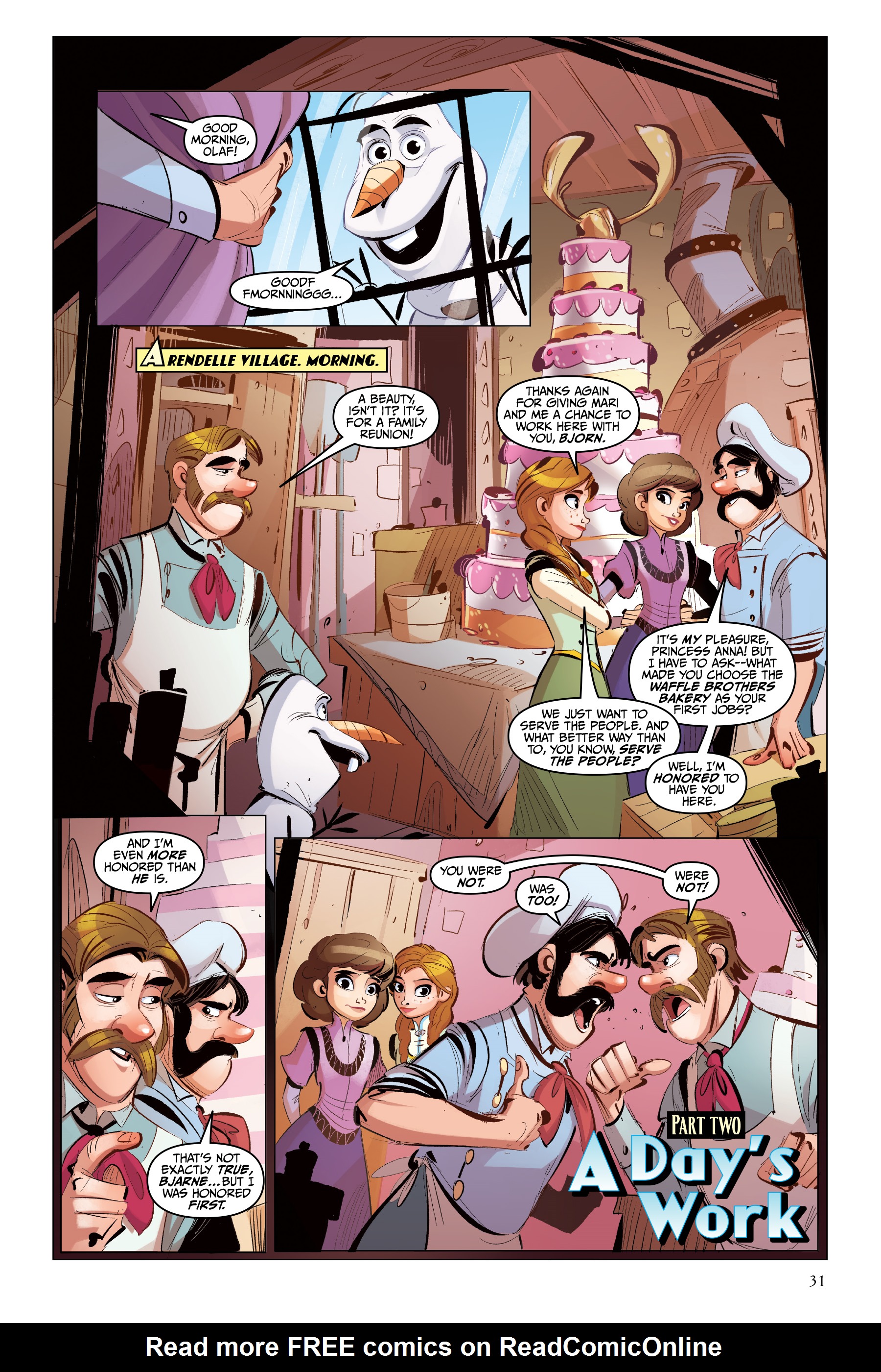 Read online Disney Frozen: Breaking Boundaries comic -  Issue # _TPB - 31
