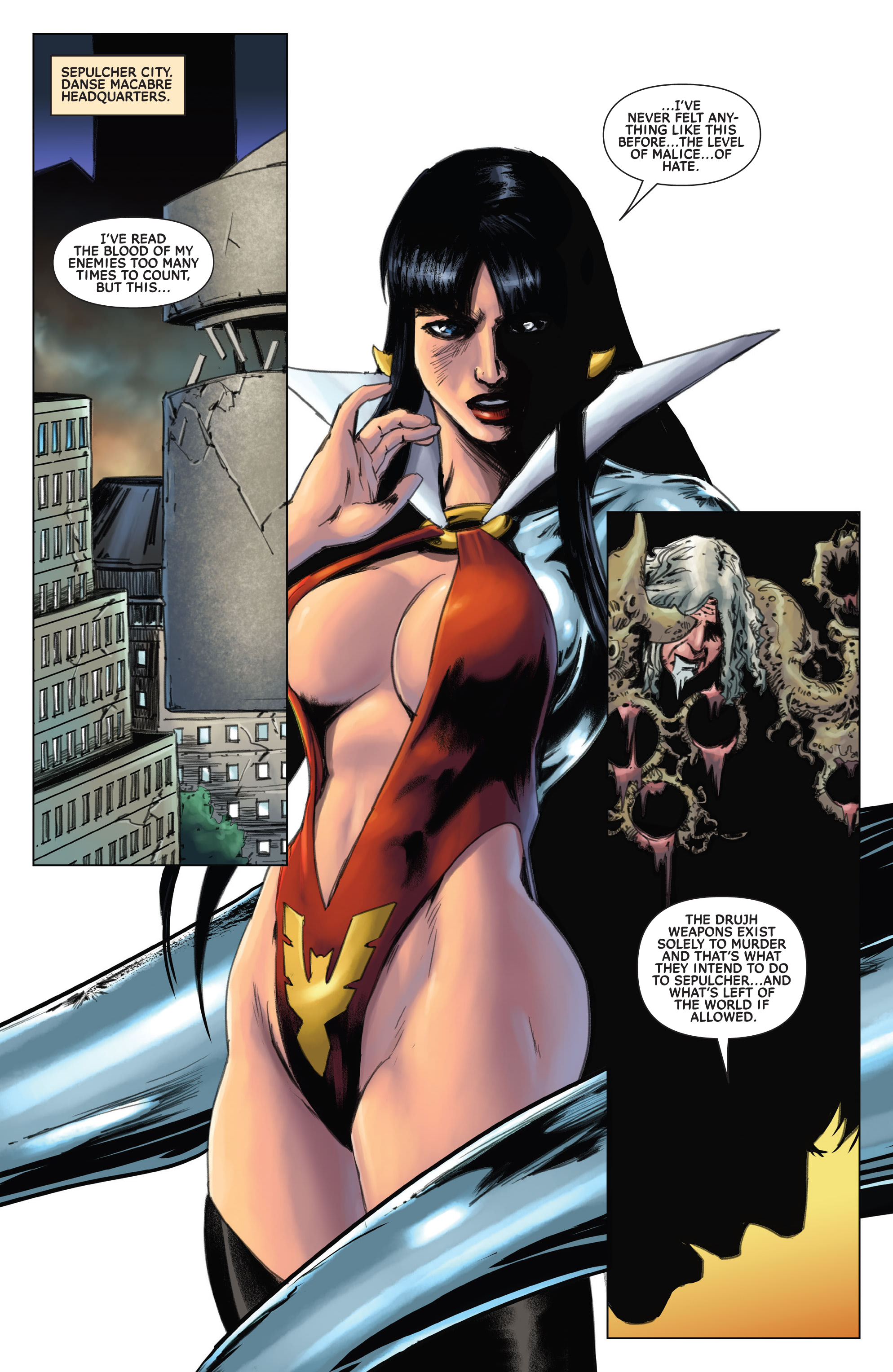 Read online Vampirella Strikes (2022) comic -  Issue #5 - 12