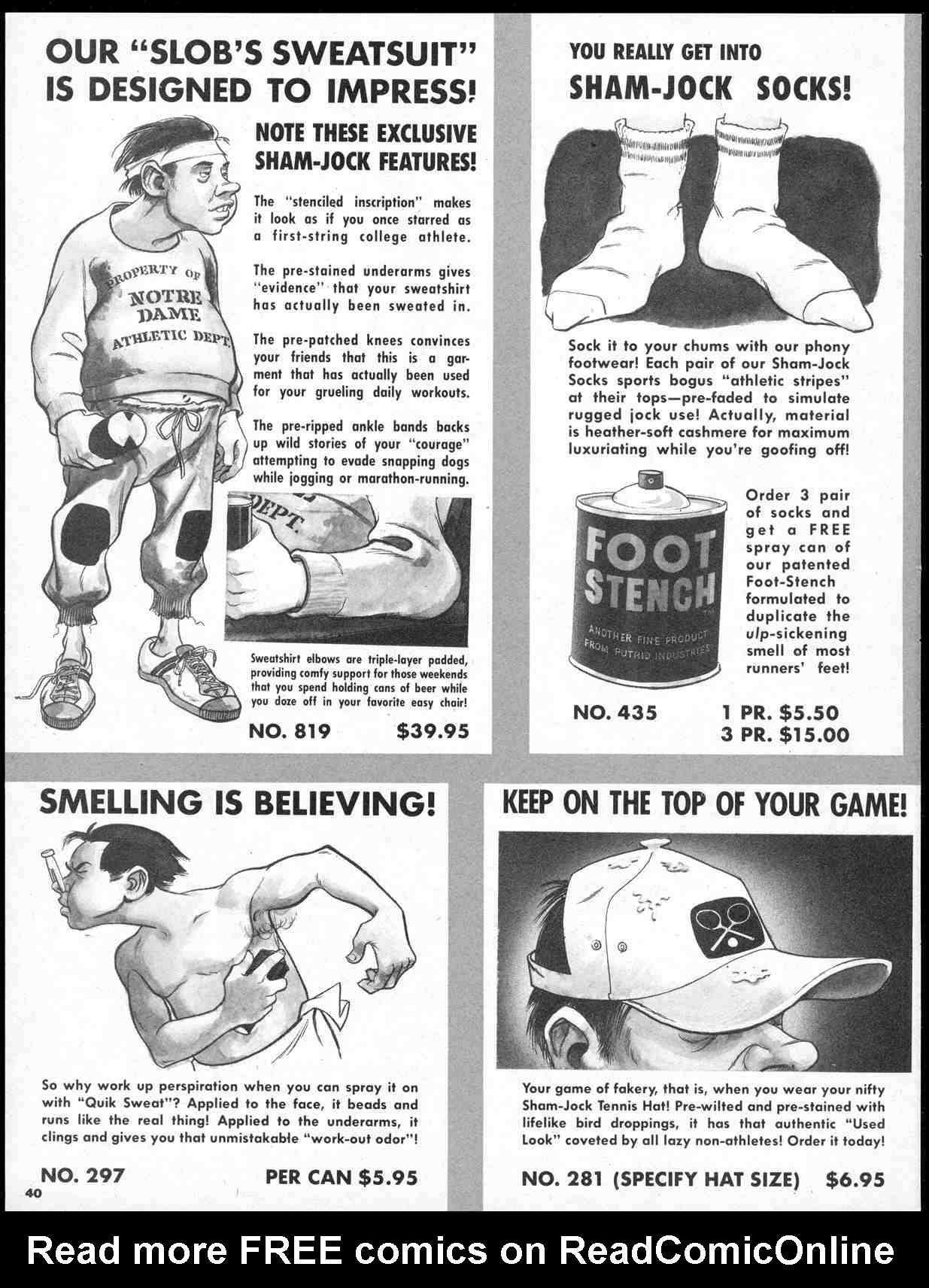 Read online MAD comic -  Issue #249 - 42