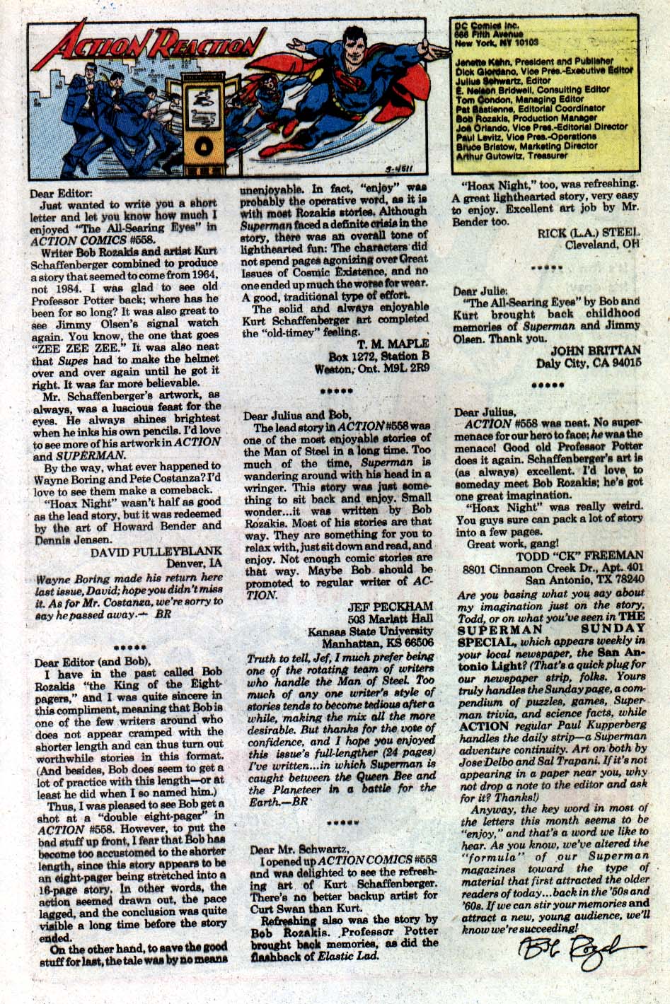 Read online Action Comics (1938) comic -  Issue #562 - 26