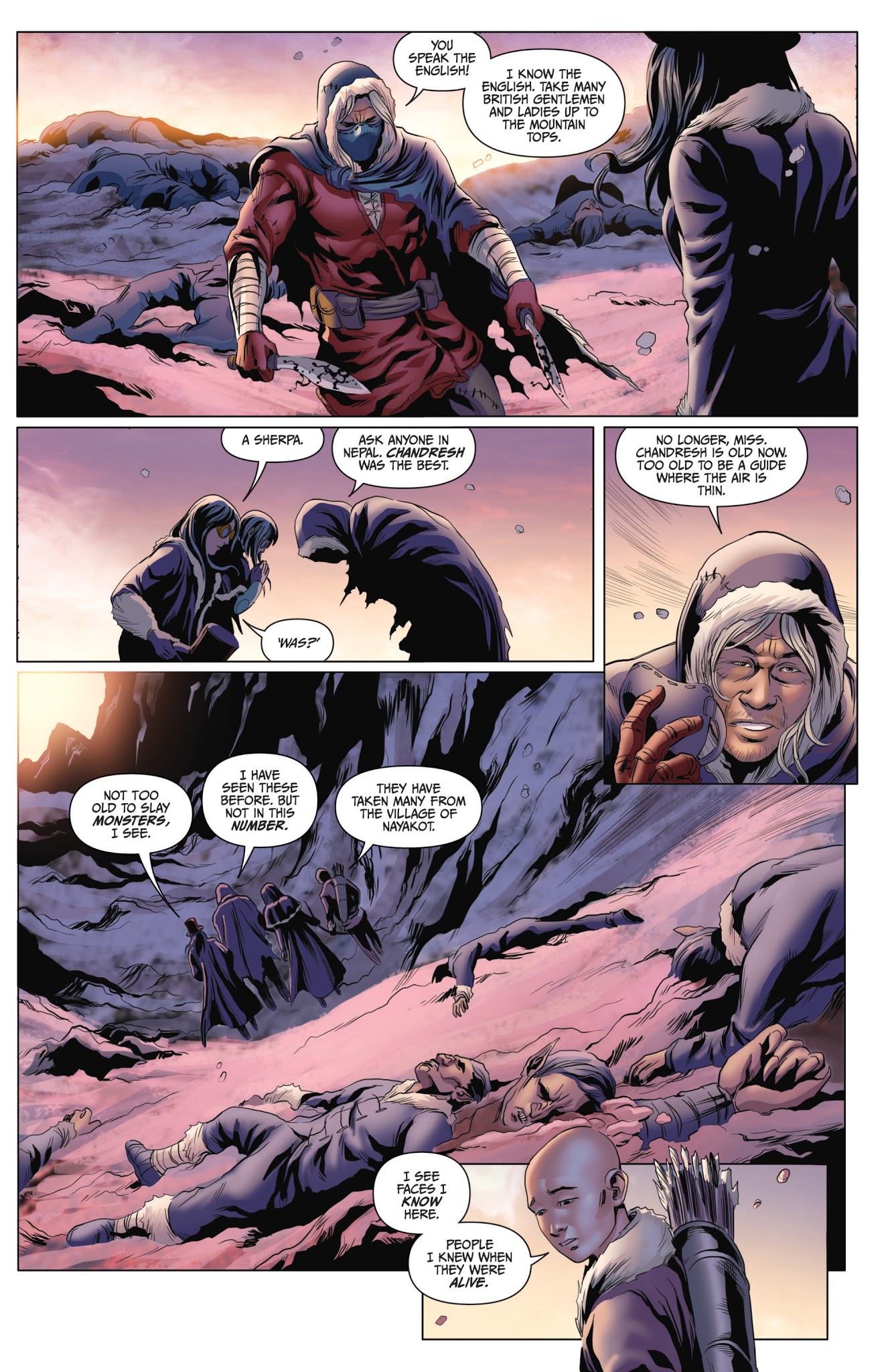 Read online Van Helsing vs. Werewolf comic -  Issue #3 - 12