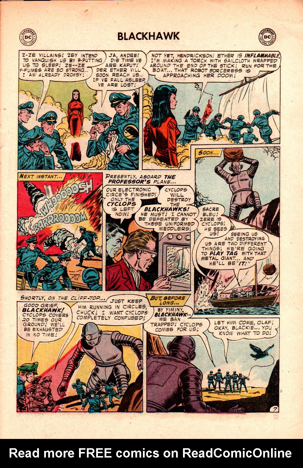 Read online Blackhawk (1957) comic -  Issue #120 - 31