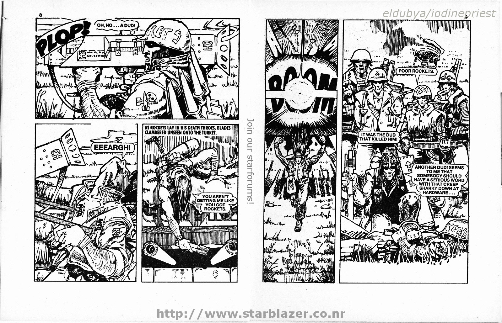 Read online Starblazer comic -  Issue #263 - 6