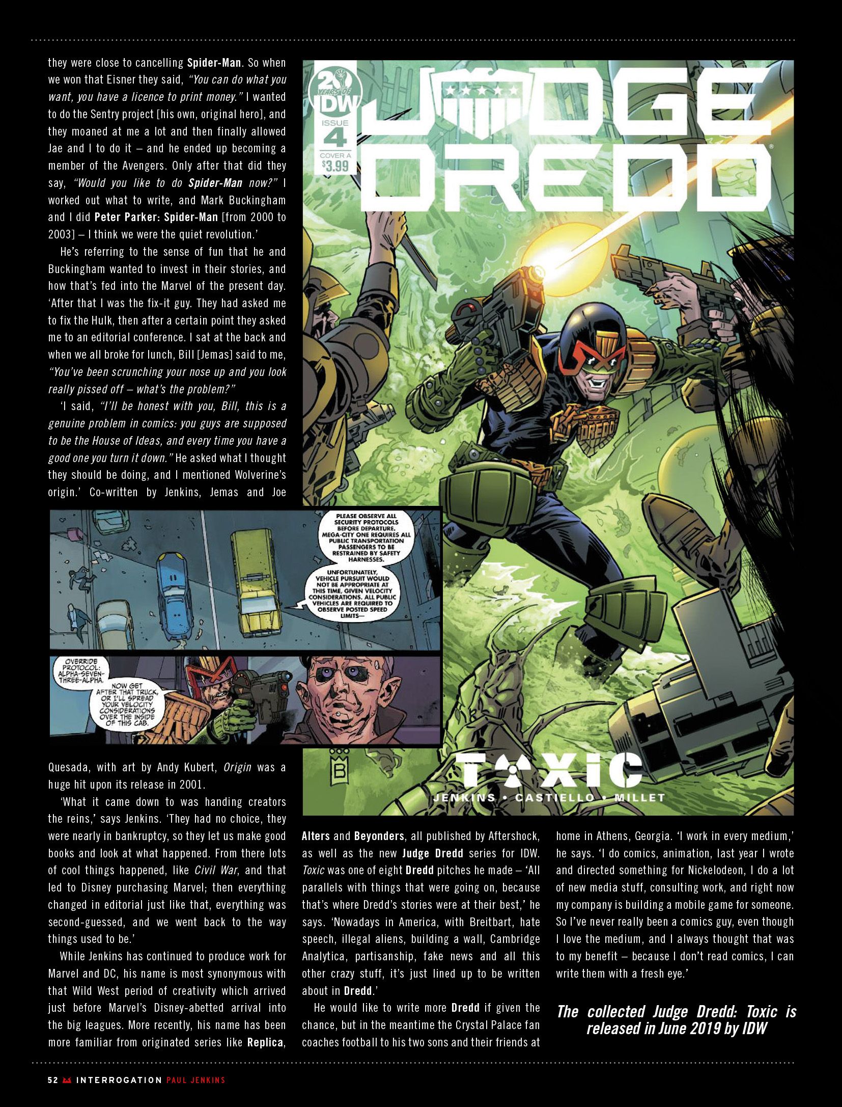Read online Judge Dredd Megazine (Vol. 5) comic -  Issue #405 - 52