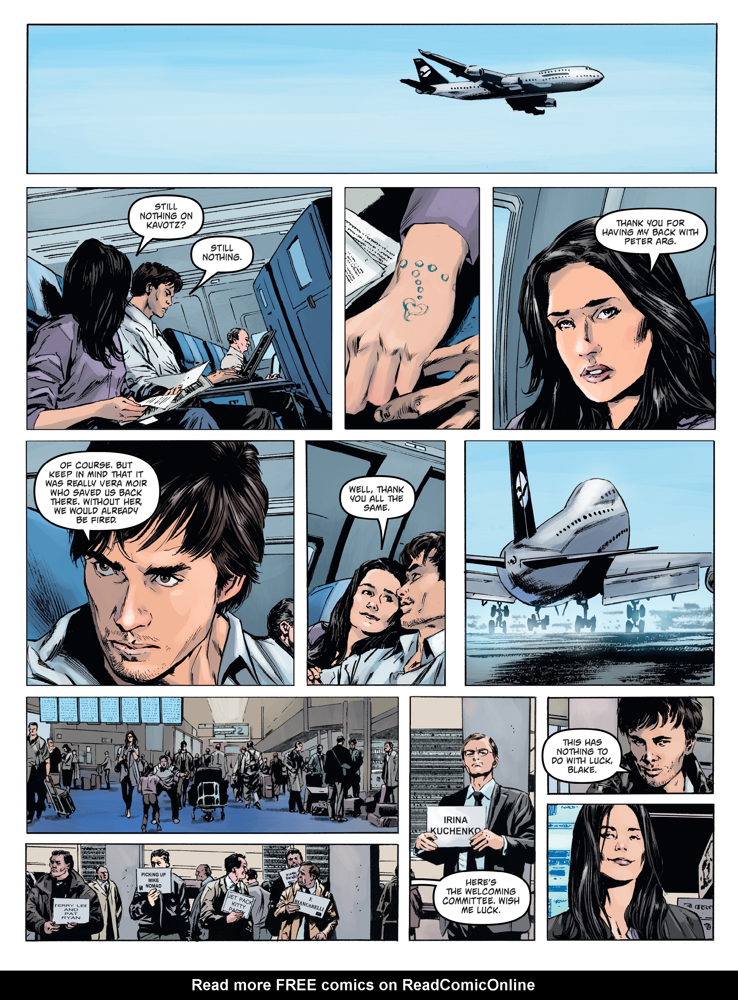 Read online Amber Blake comic -  Issue #3 - 4