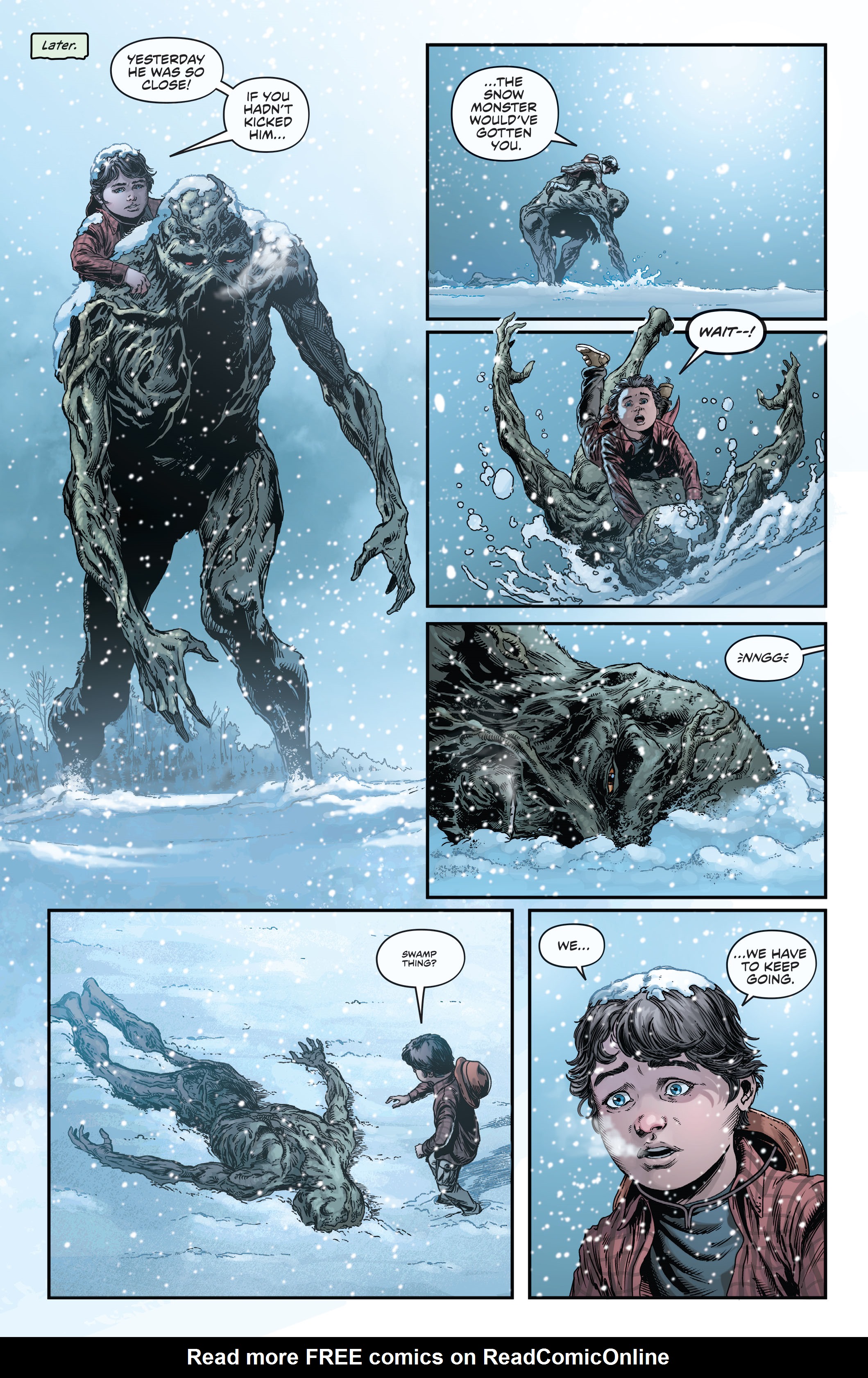 Read online Swamp Thing: Roots of Terror The Deluxe Edition comic -  Issue # TPB (Part 1) - 37