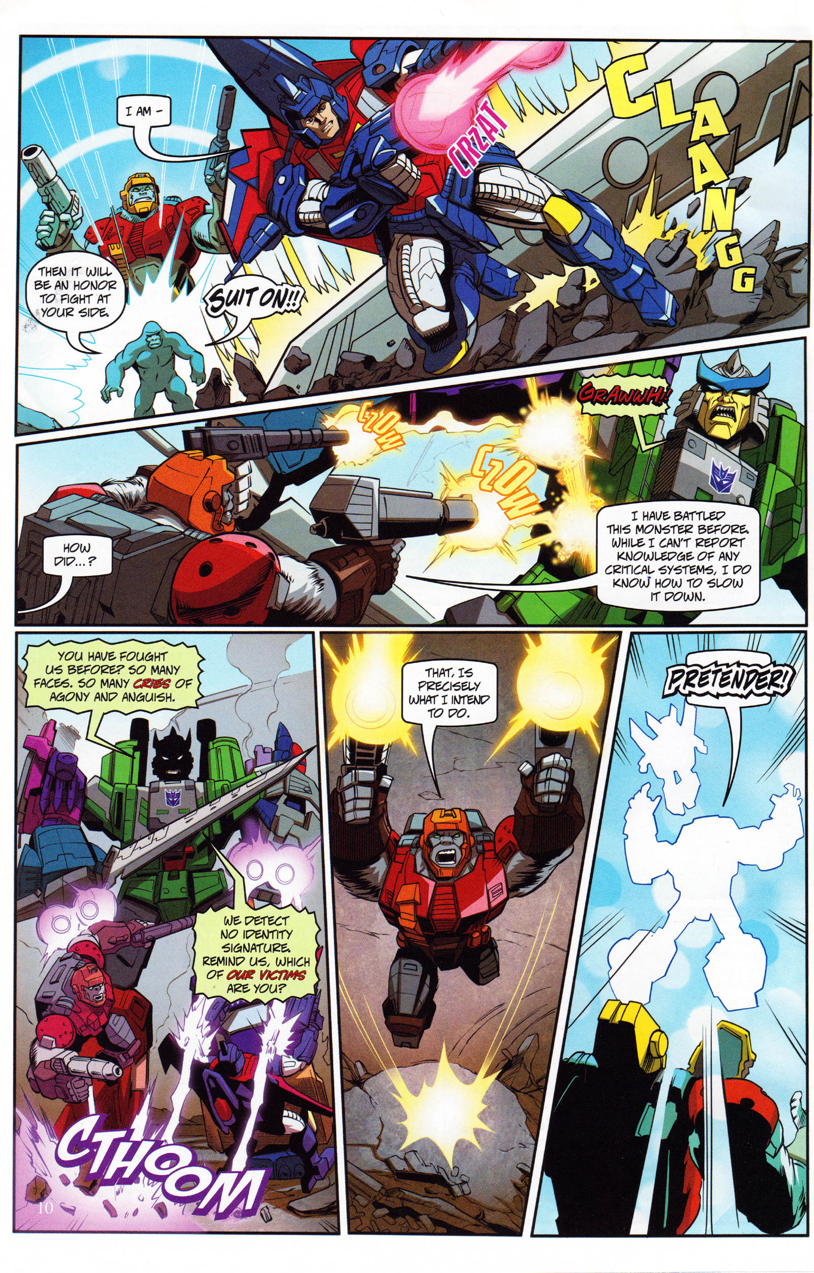 Read online Transformers: Collectors' Club comic -  Issue #71 - 10