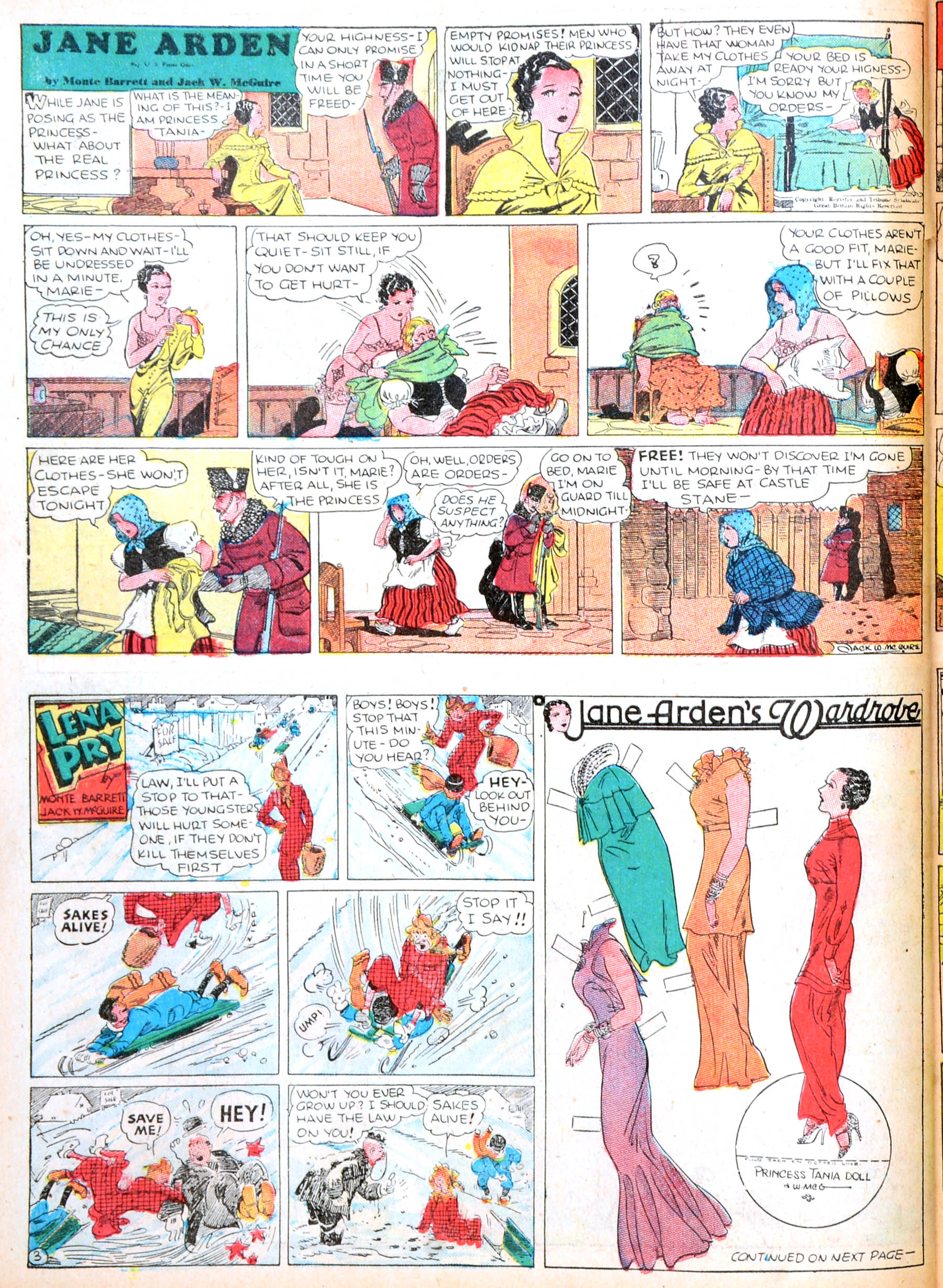 Read online Famous Funnies comic -  Issue #21 - 55