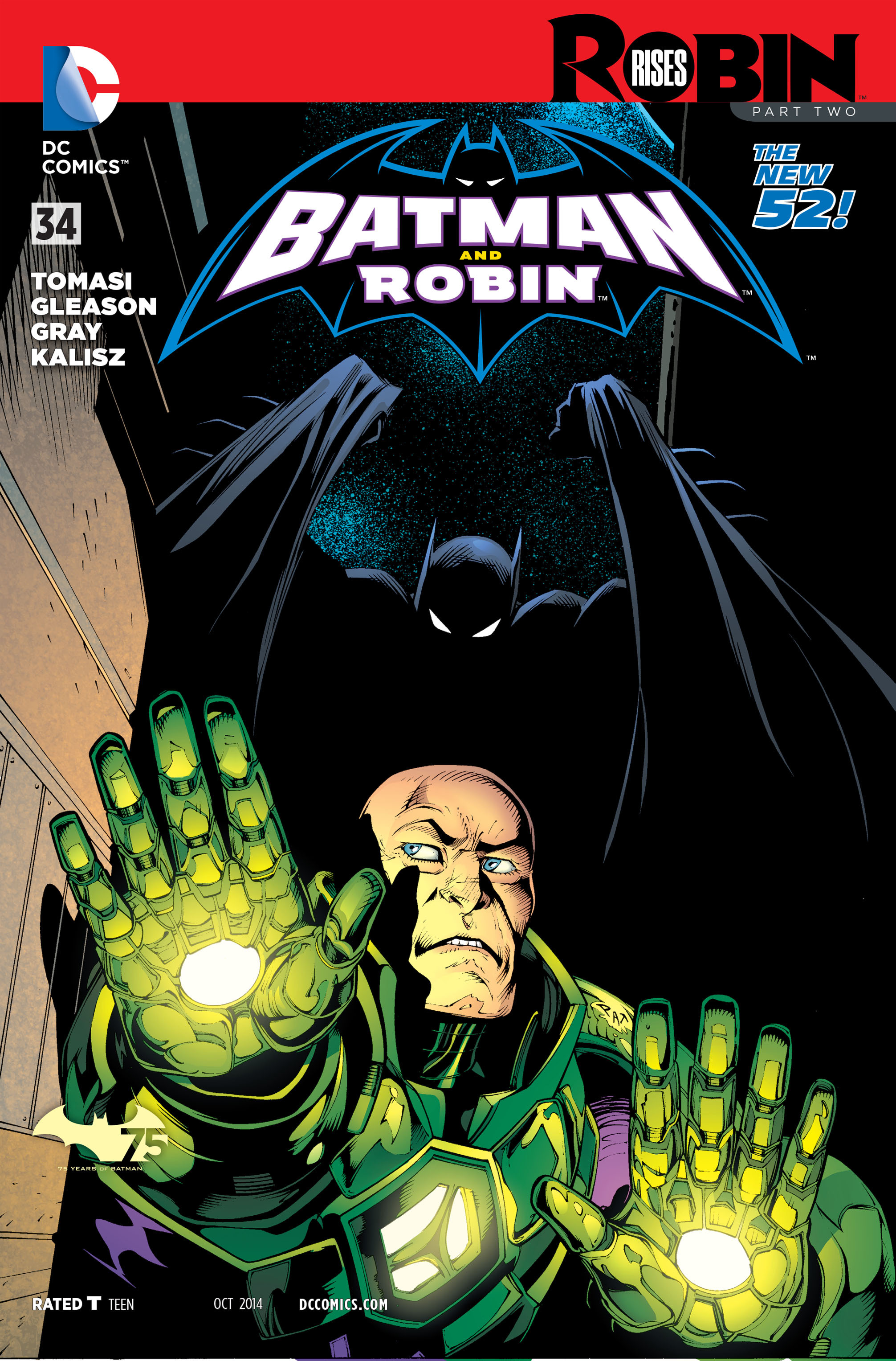 Read online Batman and Robin (2011) comic -  Issue #34 - 1