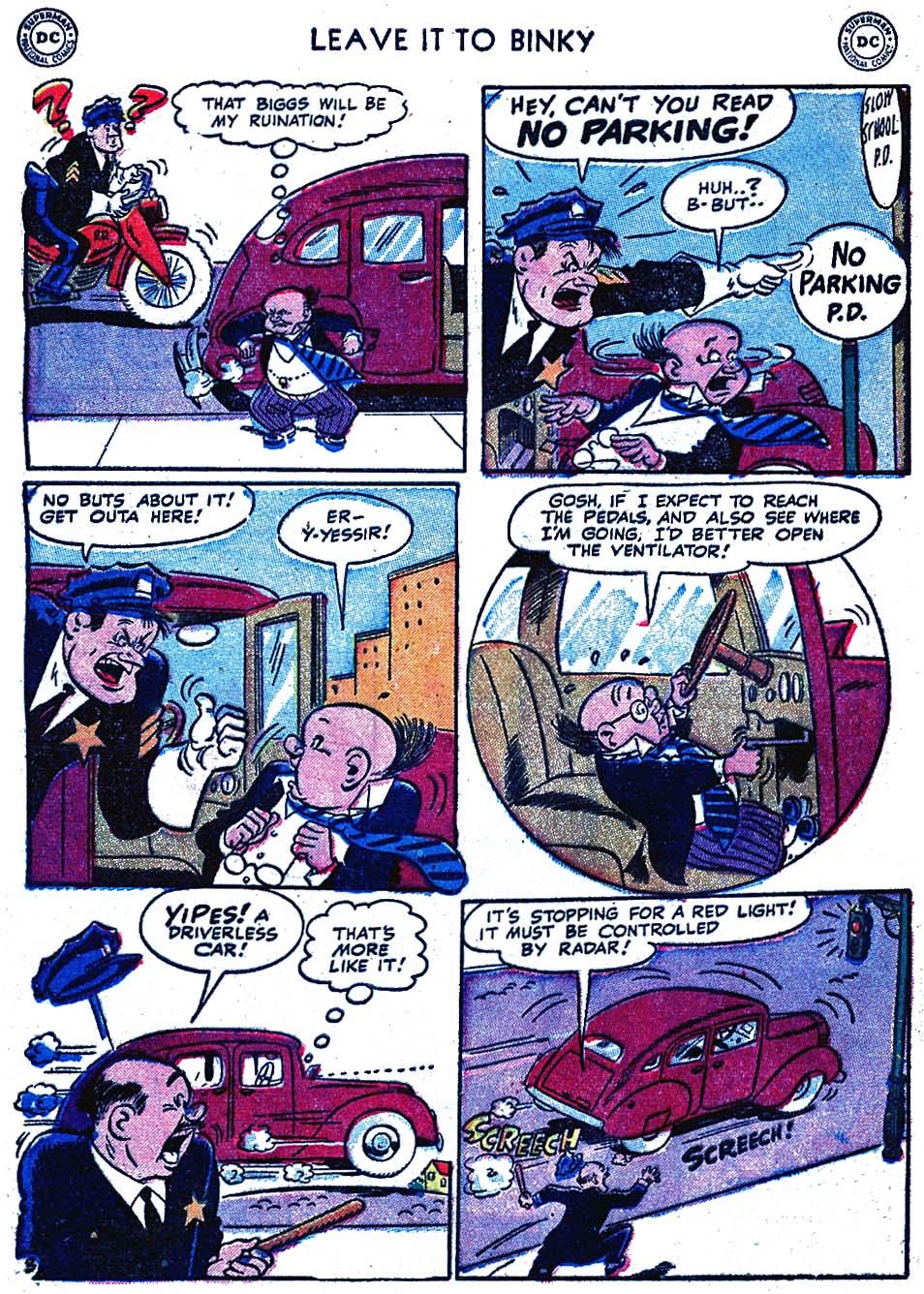 Read online Leave it to Binky comic -  Issue #34 - 36