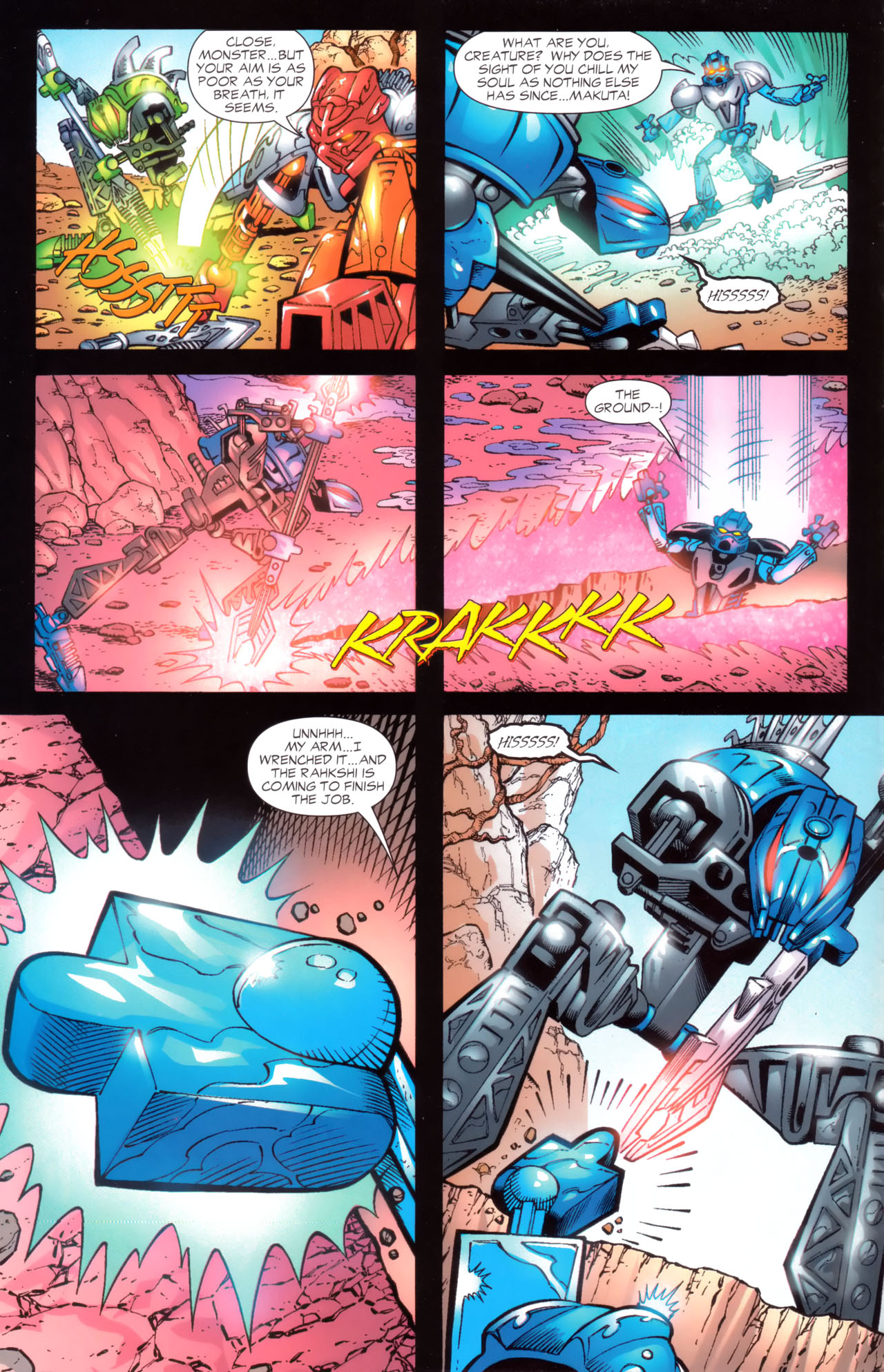 Read online Bionicle comic -  Issue #13 - 6