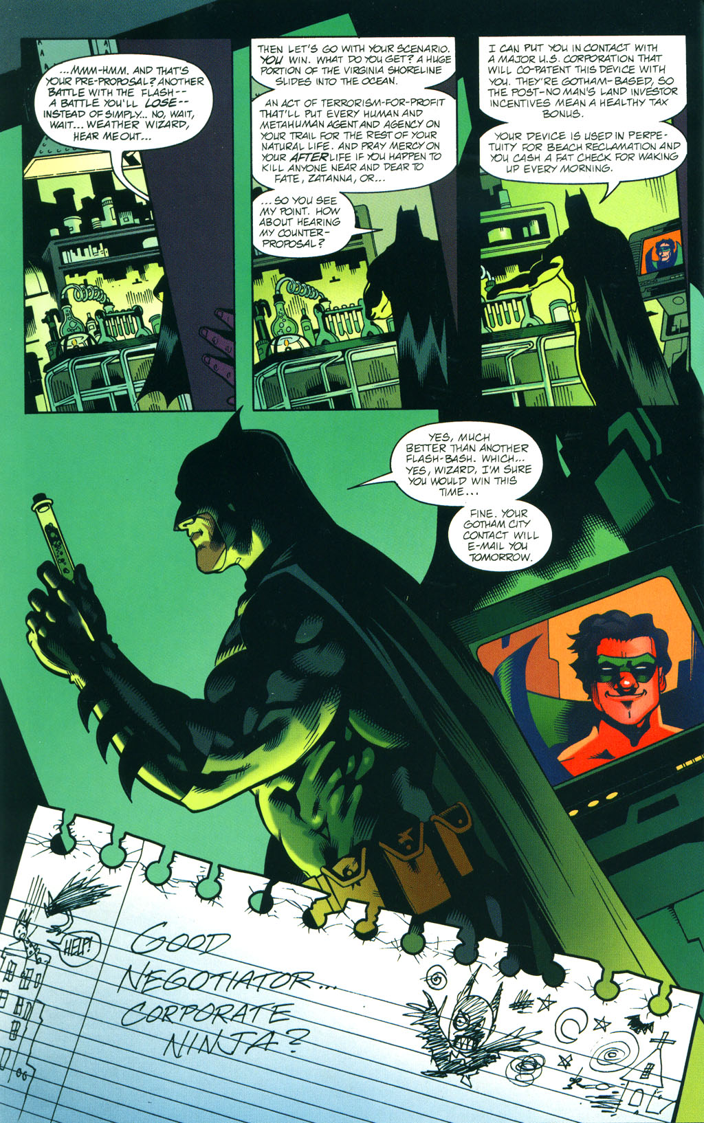 Read online JLA: Welcome to the Working Week comic -  Issue # Full - 24