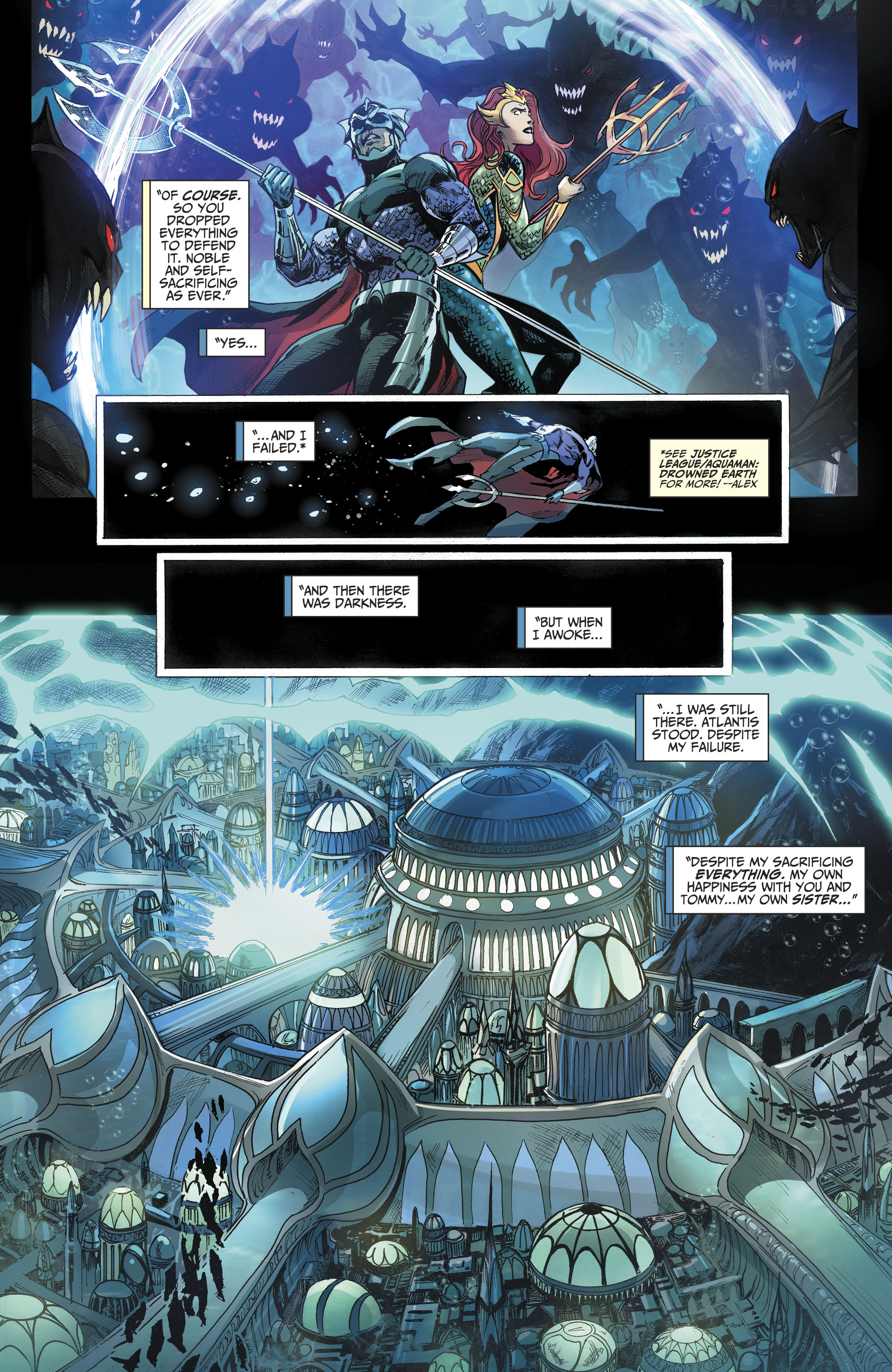 Read online Ocean Master: Year of the Villain comic -  Issue # Full - 5