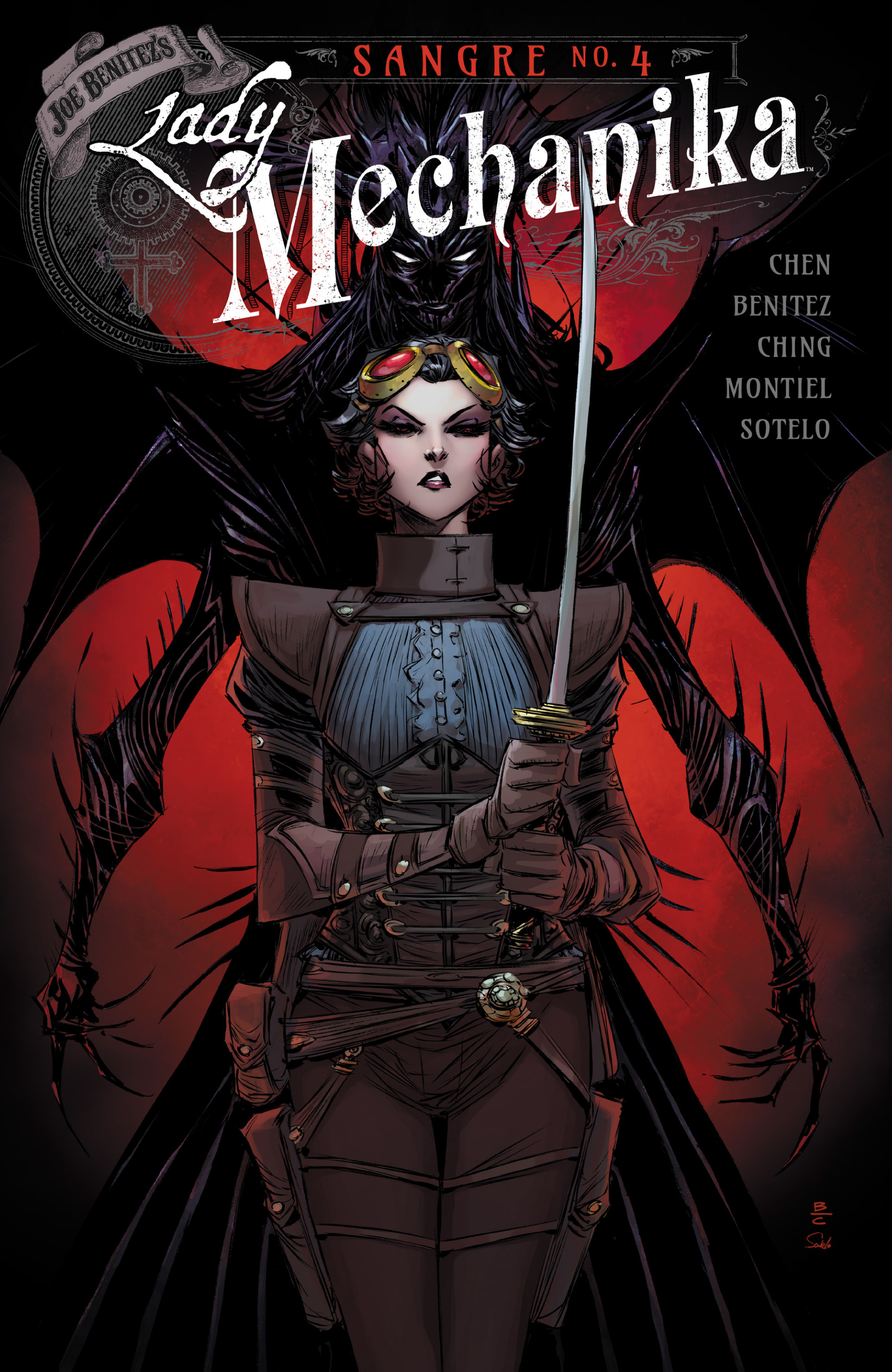 Read online Lady Mechanika: Sangre comic -  Issue #4 - 2