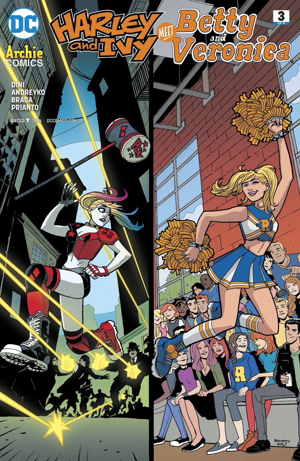 Harley & Ivy Meet Betty & Veronica issue 3 - Page 1