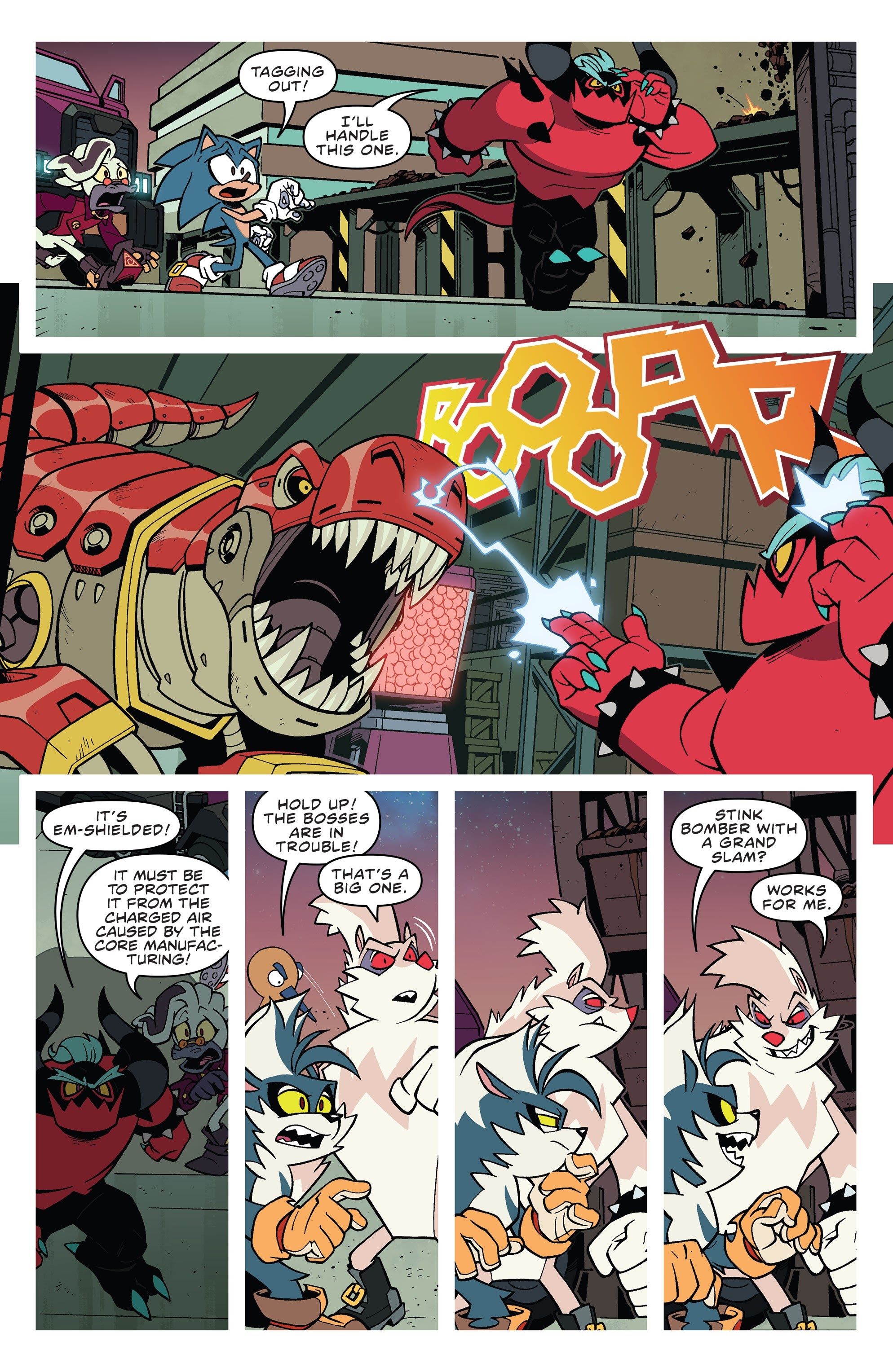 Read online Sonic the Hedgehog: Bad Guys comic -  Issue #2 - 17