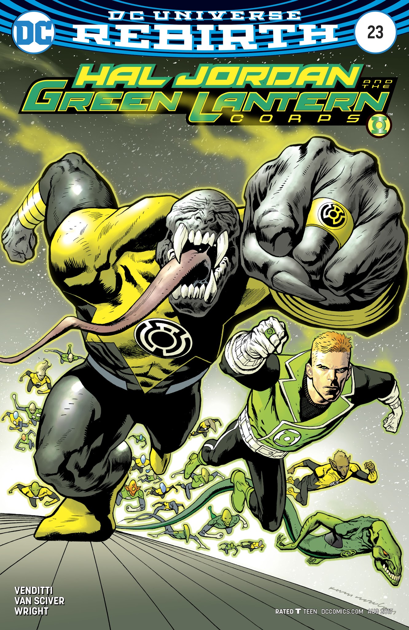 Read online Hal Jordan And The Green Lantern Corps comic -  Issue #23 - 3
