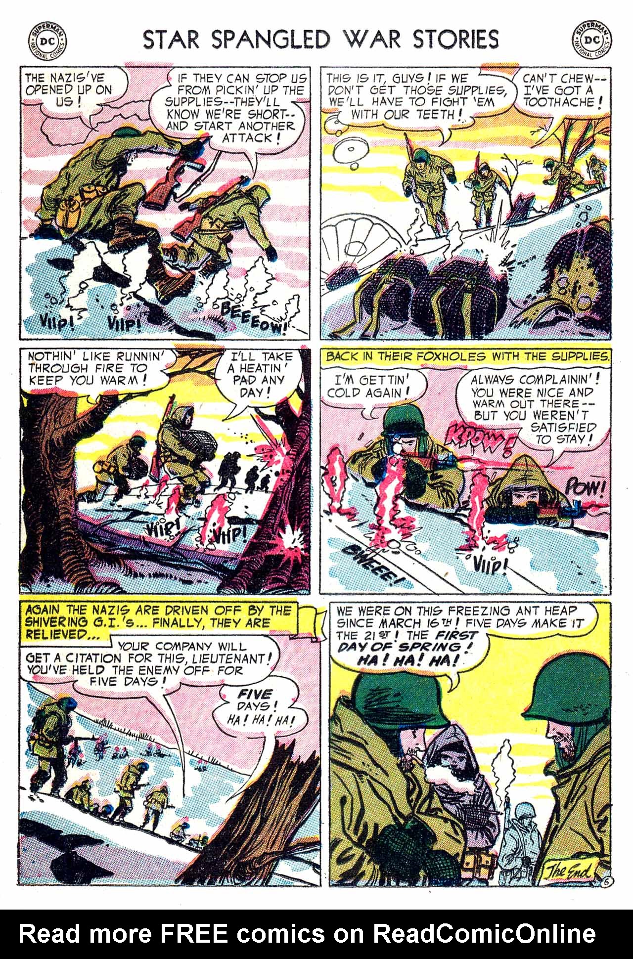 Read online Star Spangled War Stories (1952) comic -  Issue #25 - 24