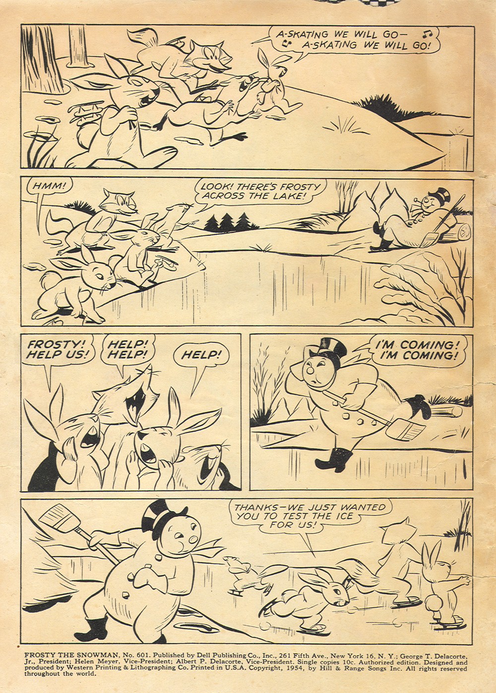 Read online Four Color Comics comic -  Issue #601 - 2