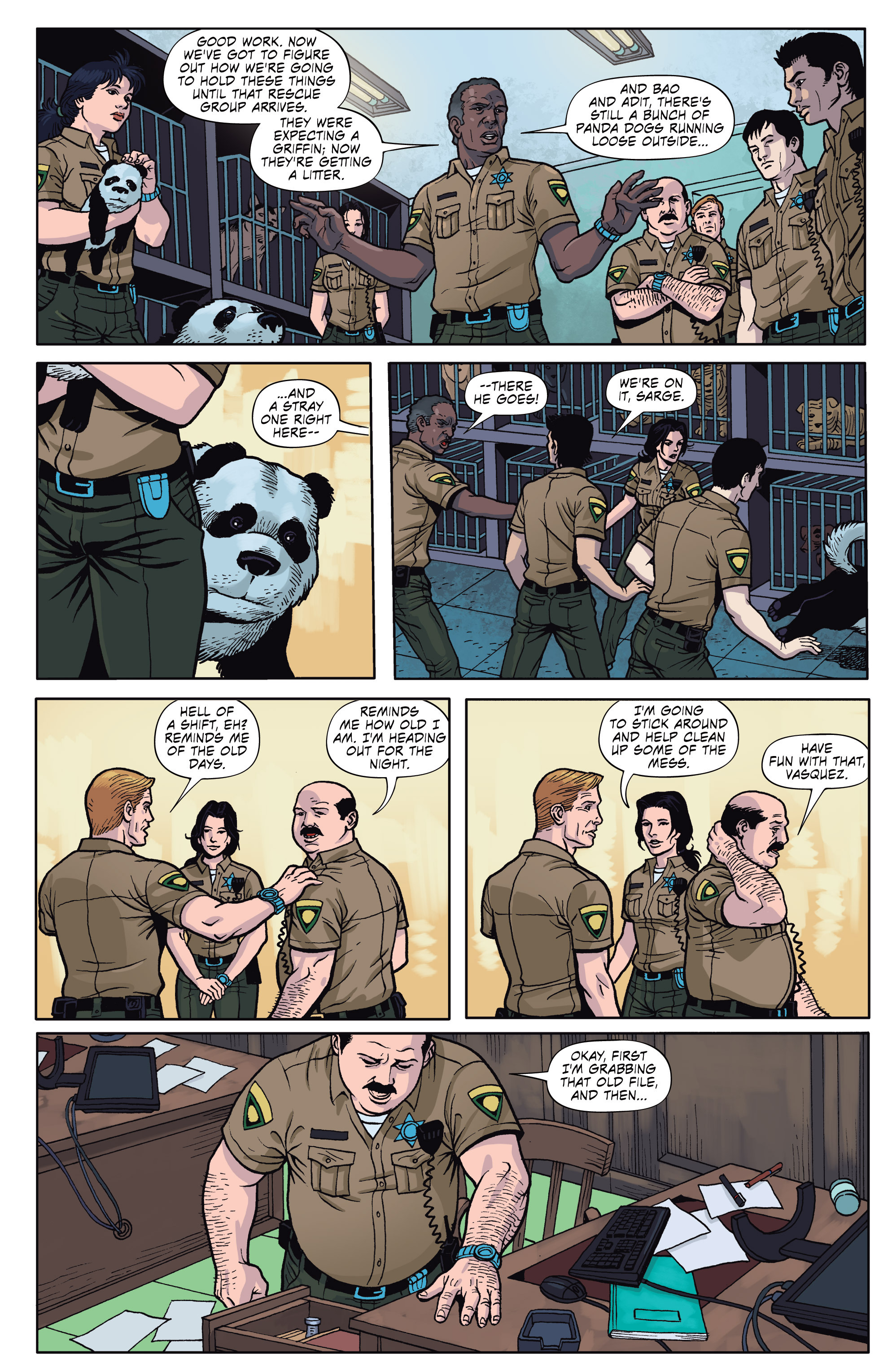 Read online Creature Cops: Special Varmint Unit comic -  Issue #3 - 7