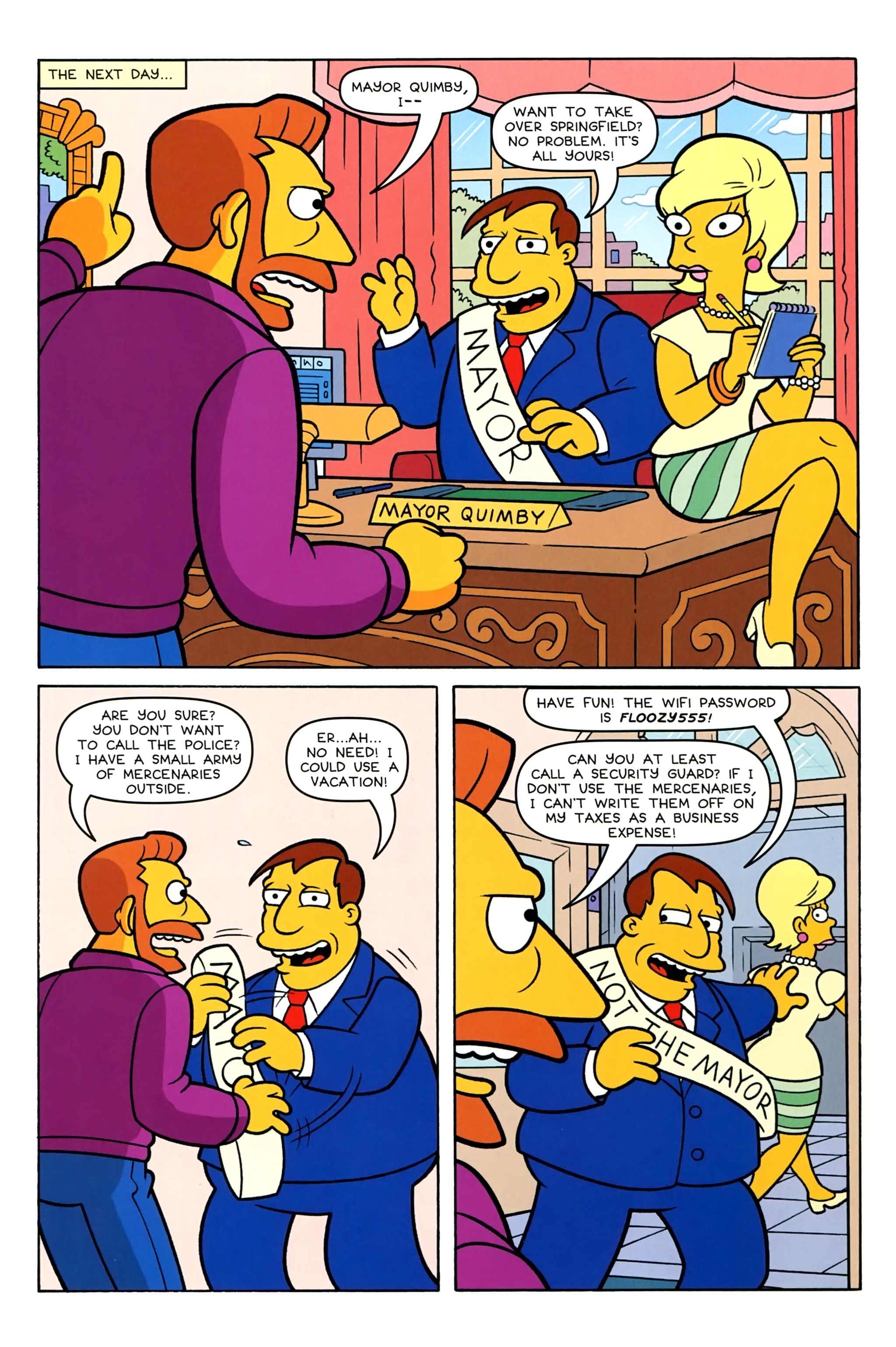 Read online Simpsons Comics comic -  Issue #243 - 6