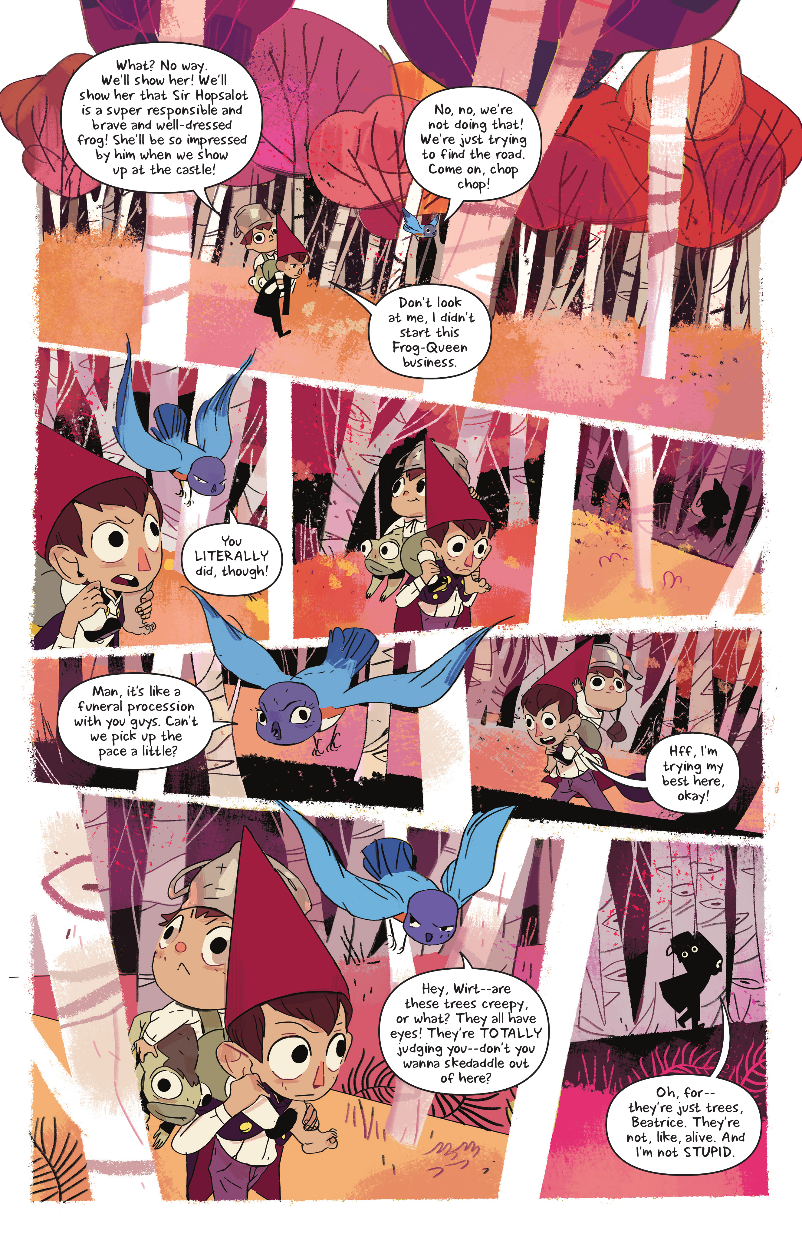 Read online Over the Garden Wall: Hollow Town comic -  Issue # TPB - 10