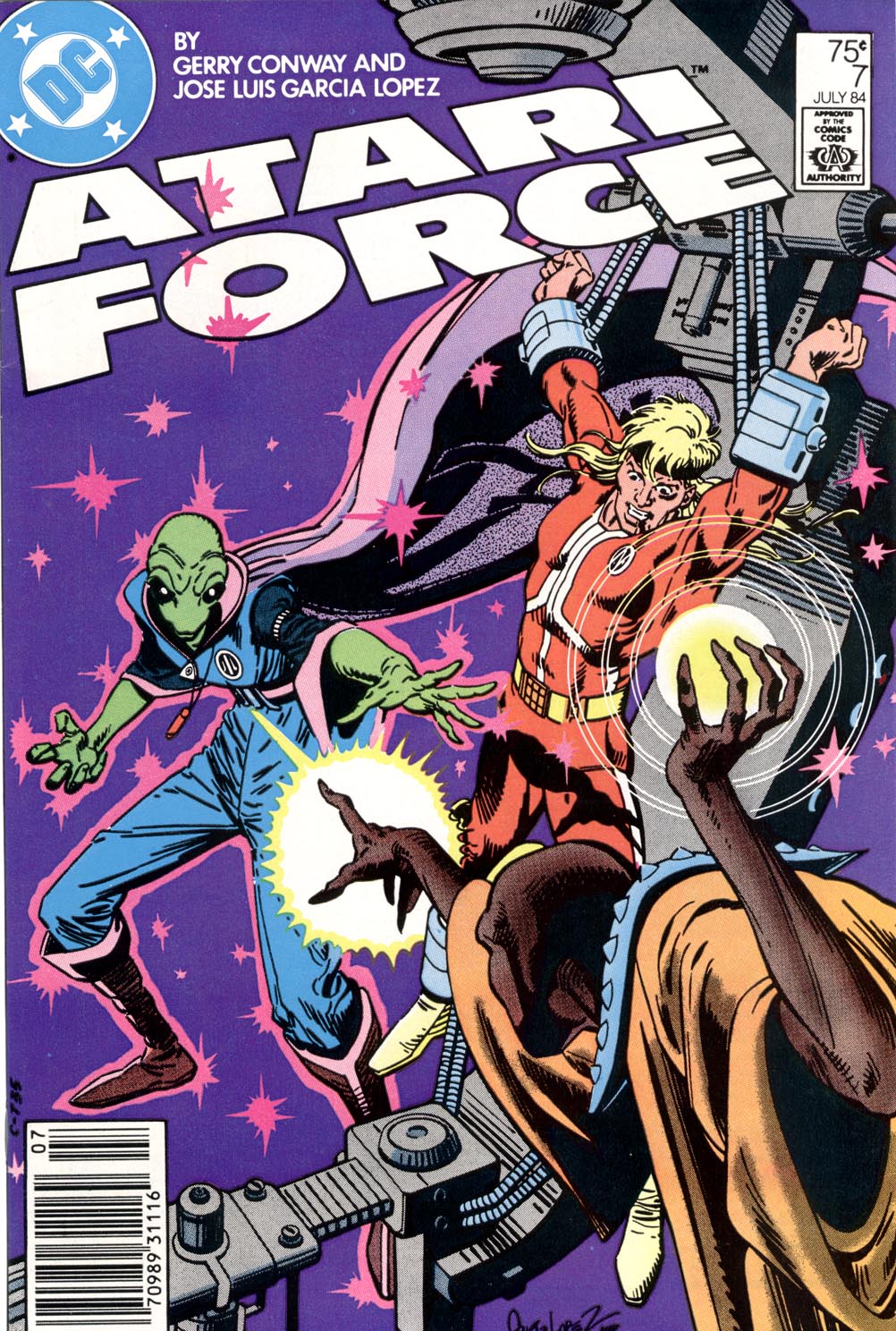 Read online Atari Force (1984) comic -  Issue #7 - 1
