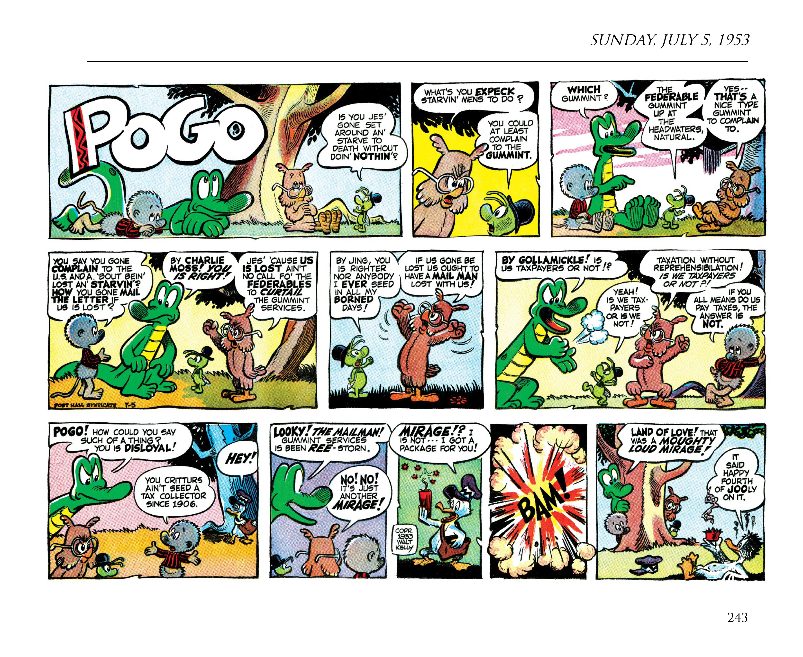 Read online Pogo by Walt Kelly: The Complete Syndicated Comic Strips comic -  Issue # TPB 3 (Part 3) - 55