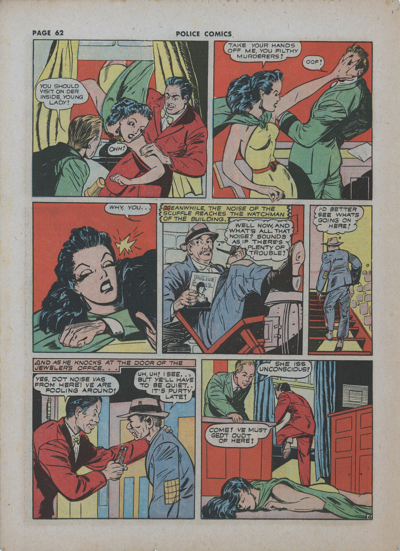 Read online Police Comics comic -  Issue #11 - 64