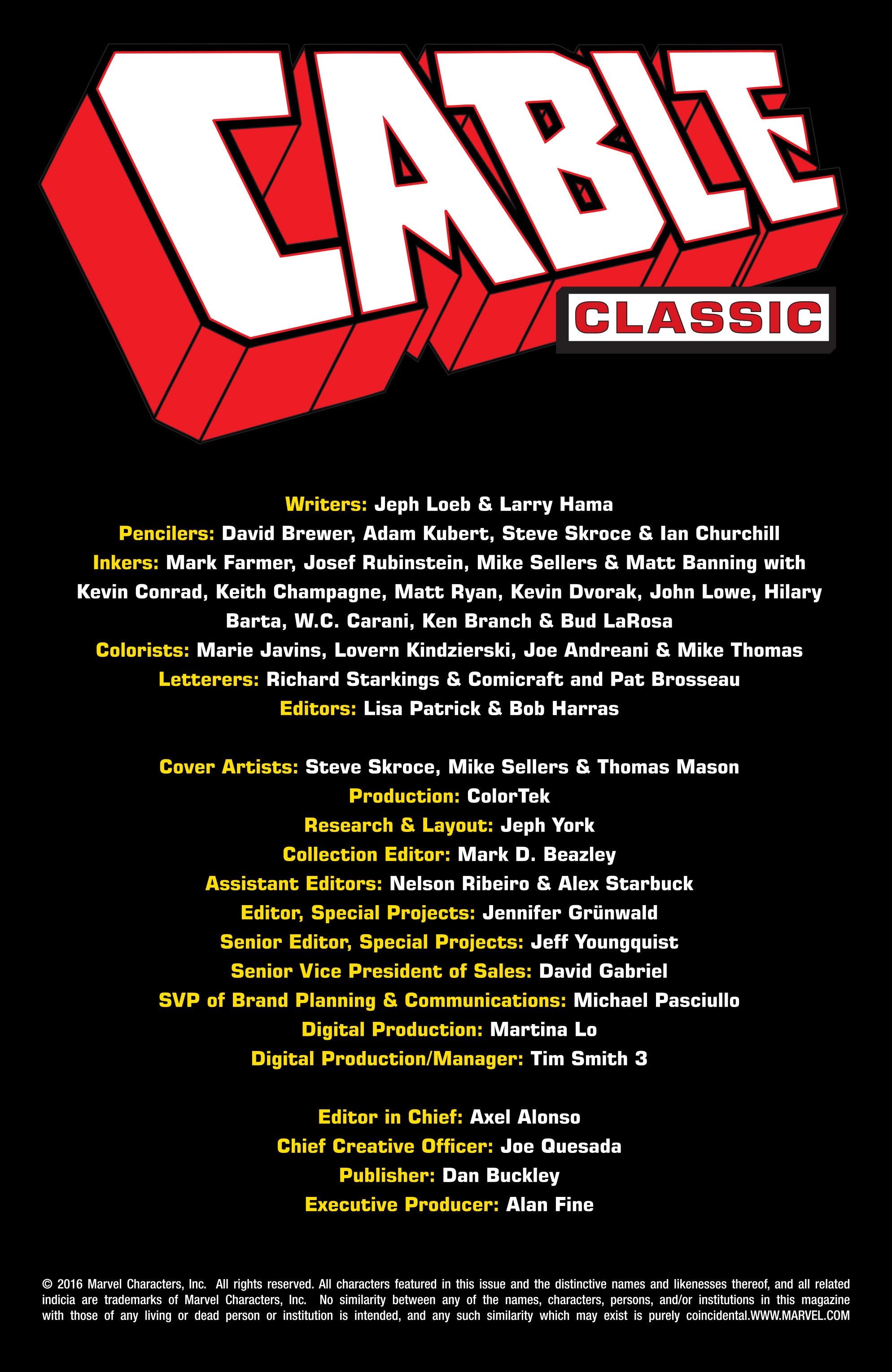 Read online Cable Classic comic -  Issue # TPB 3 (Part 1) - 2