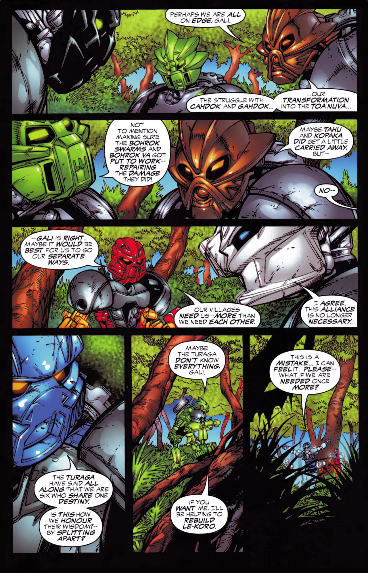 Read online Bionicle comic -  Issue #9 - 8