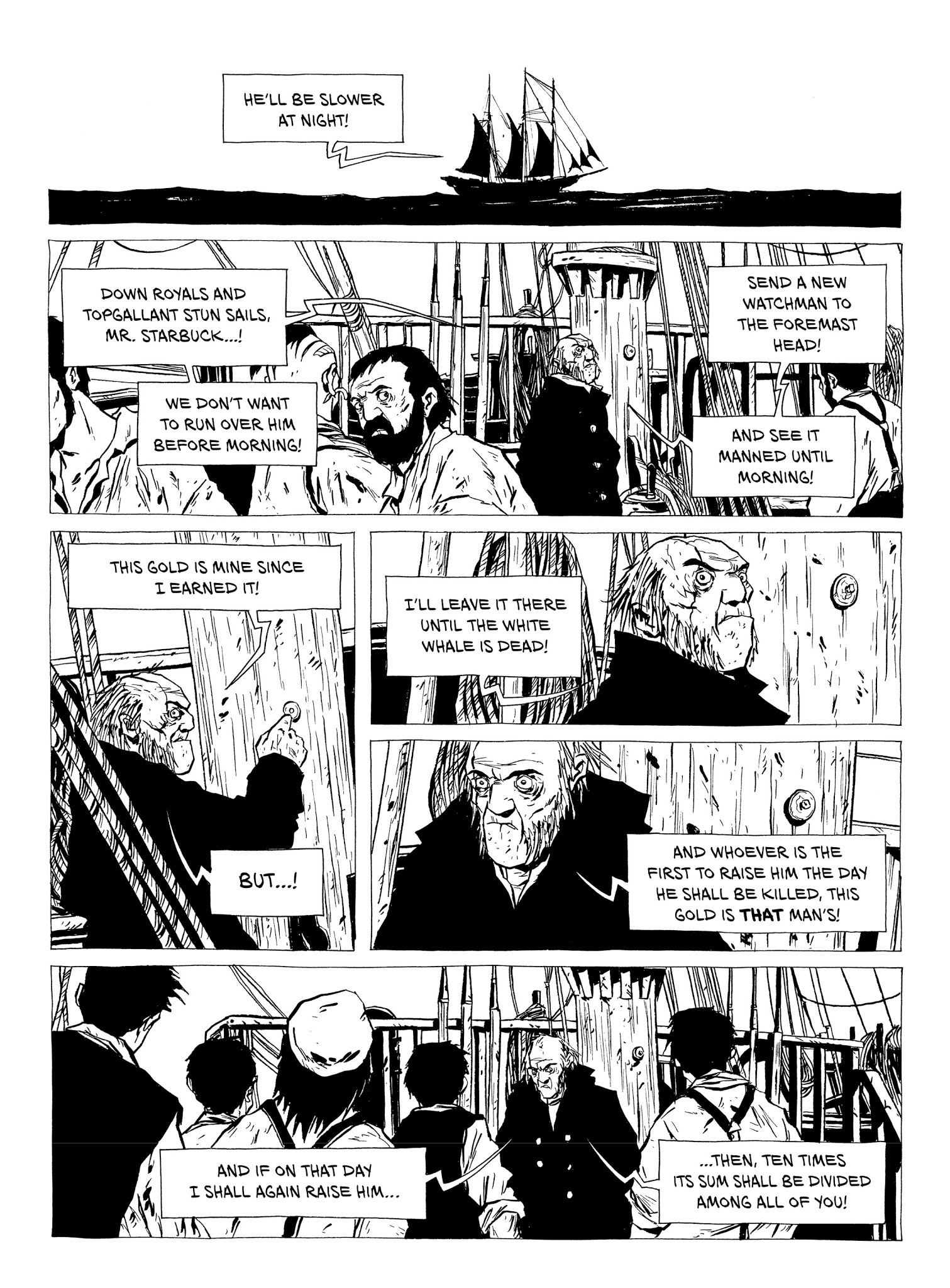 Read online Moby Dick comic -  Issue # TPB (Part 3) - 14
