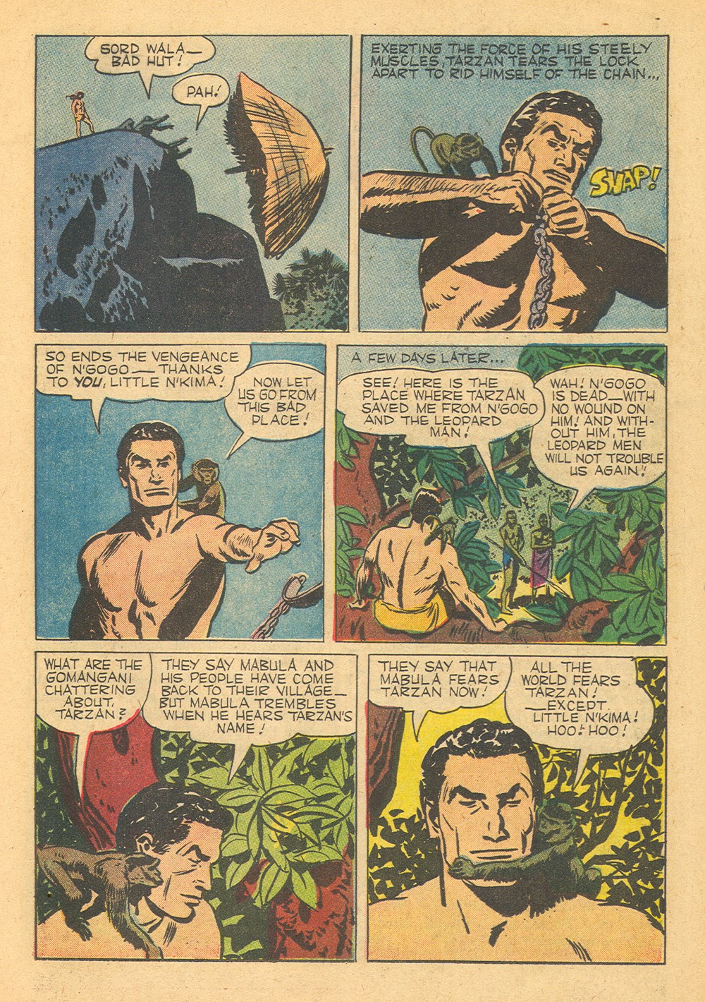 Read online Tarzan (1948) comic -  Issue #113 - 17