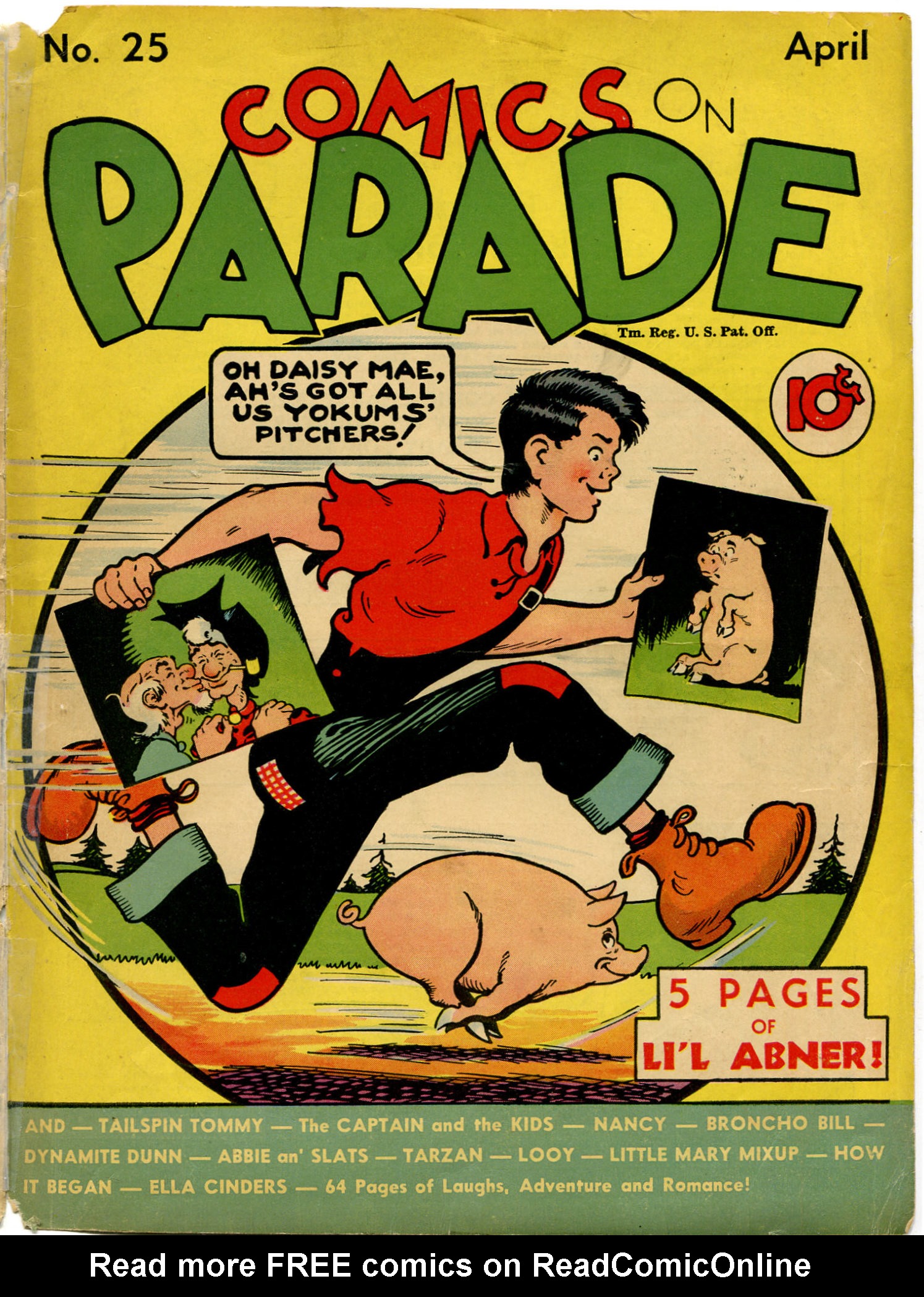 Read online Comics on Parade comic -  Issue #25 - 1