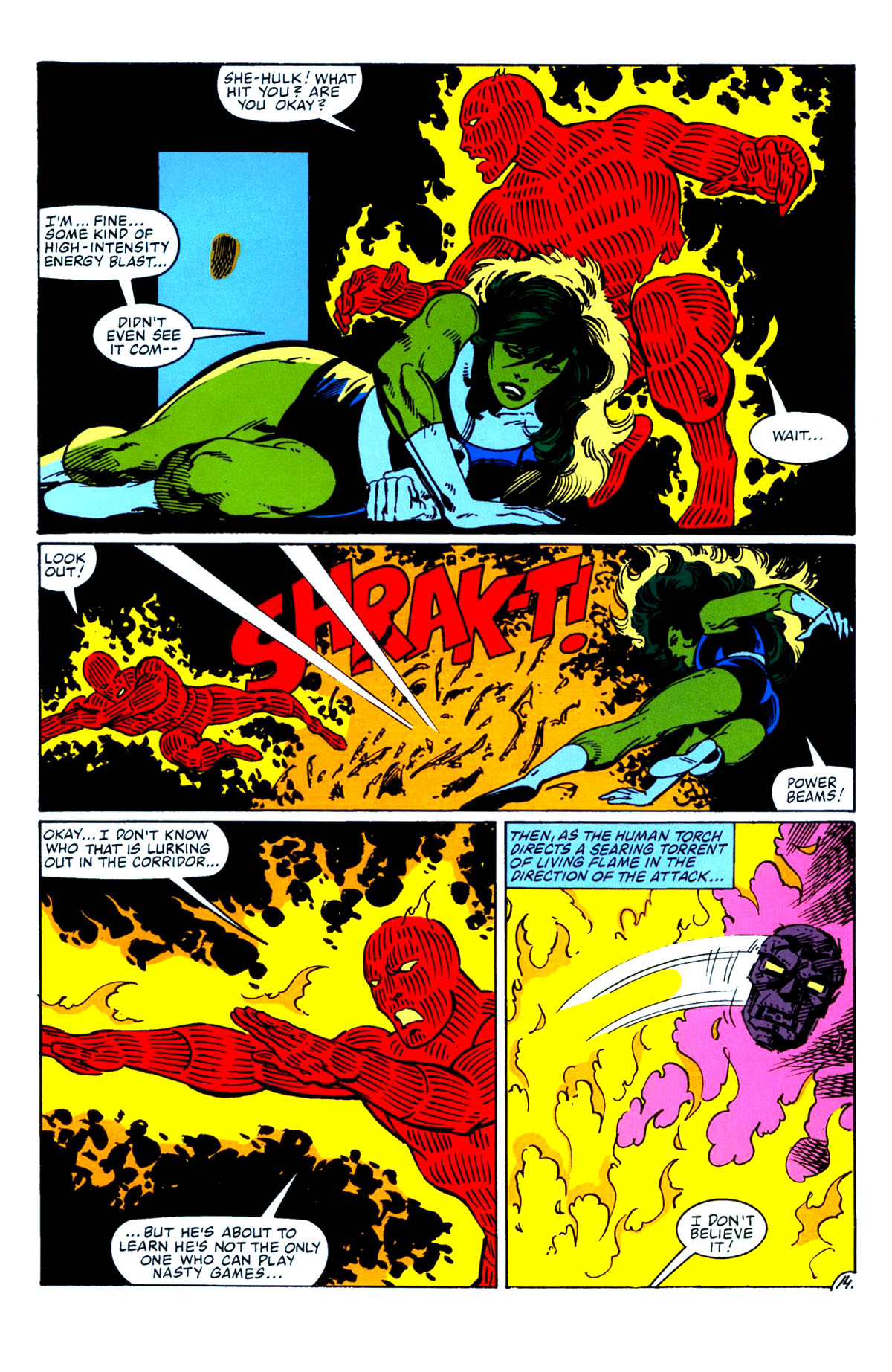 Read online Fantastic Four Visionaries: John Byrne comic -  Issue # TPB 5 - 17