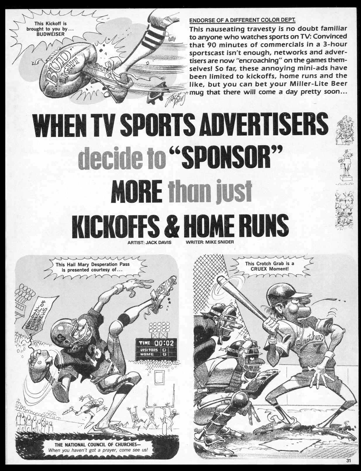 Read online MAD comic -  Issue #297 - 33