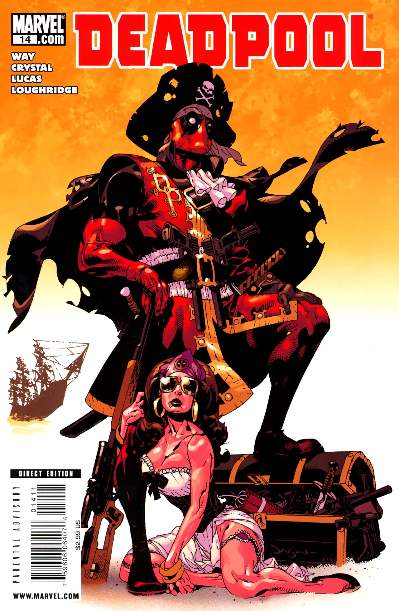 Read online Deadpool (2008) comic -  Issue #14 - 1