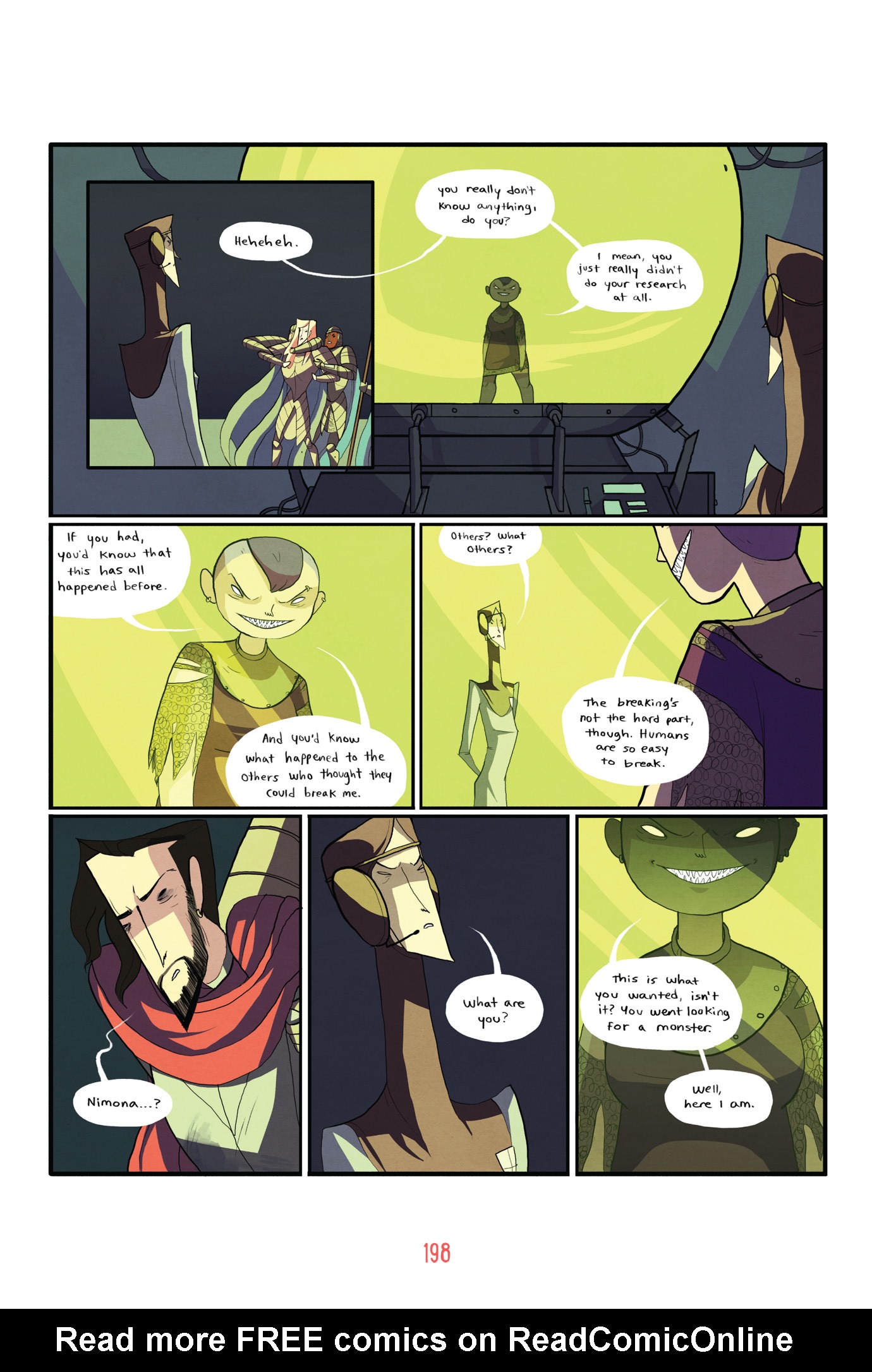 Read online Nimona comic -  Issue # TPB - 204