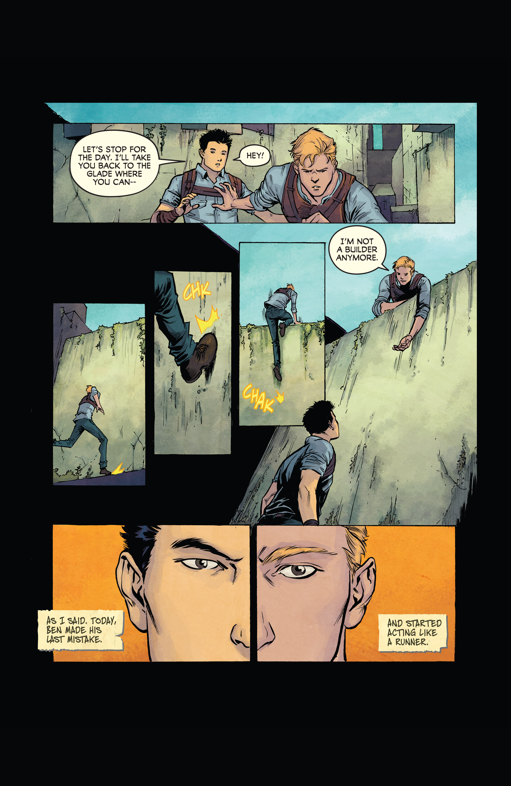 Read online Maze Runner: The Scorch Trials Official Graphic Novel Prelude comic -  Issue # TPB - 17