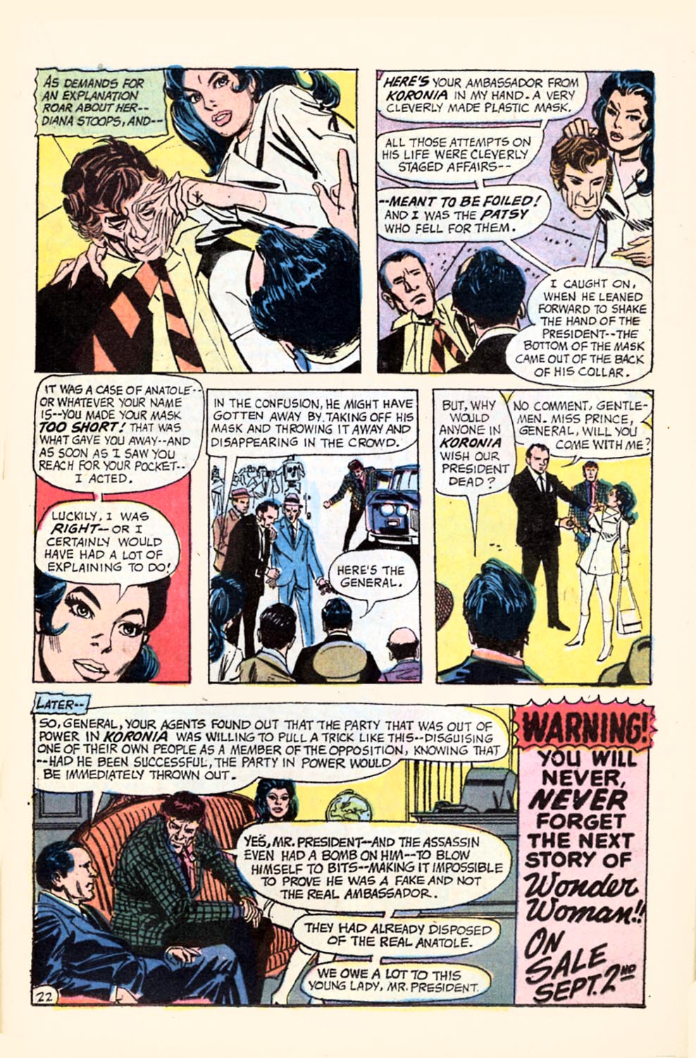 Read online Wonder Woman (1942) comic -  Issue #196 - 28