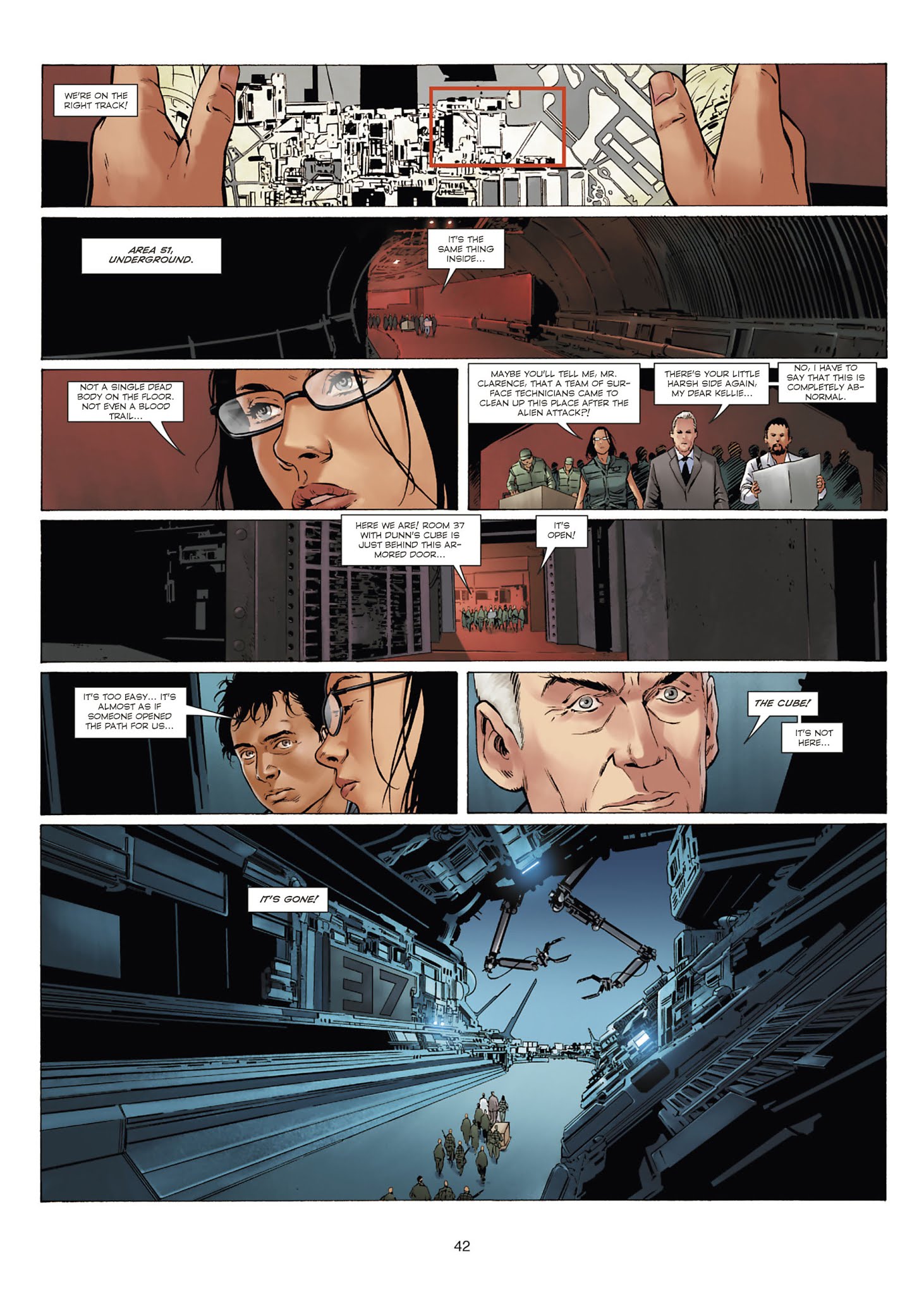 Read online Prometheus comic -  Issue #16 - 42