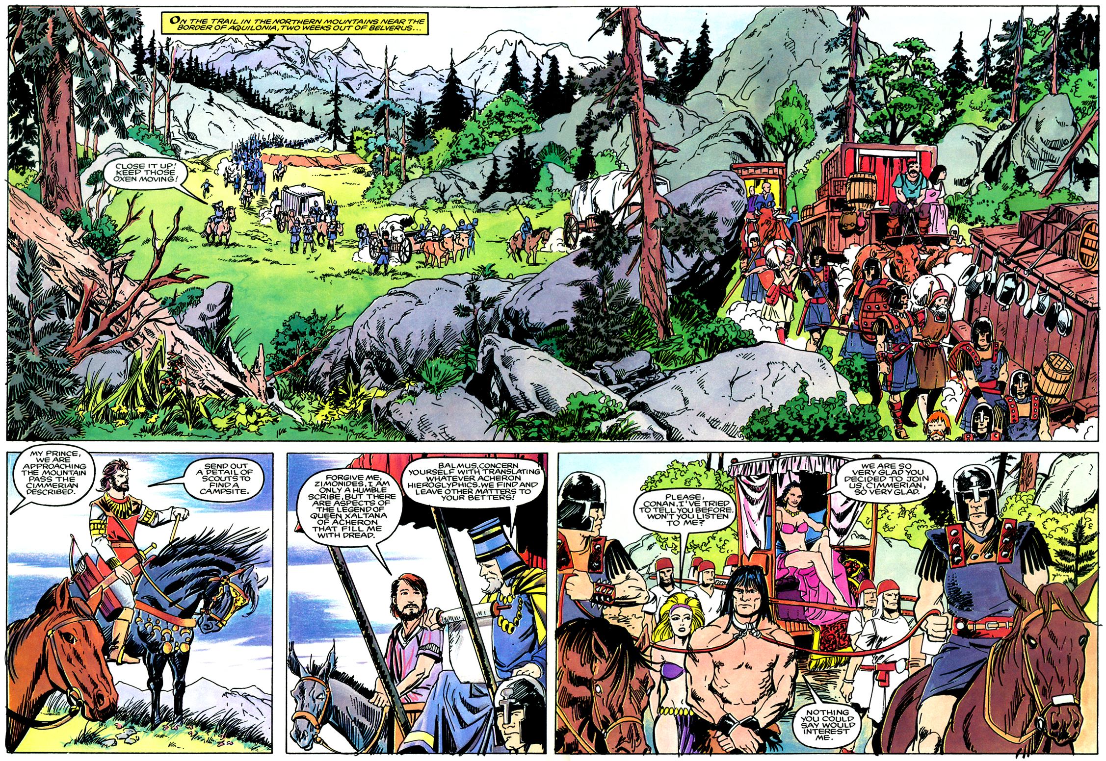 Read online Marvel Graphic Novel comic -  Issue #19 - Conan - The  Witch Queen of Acheron - 27