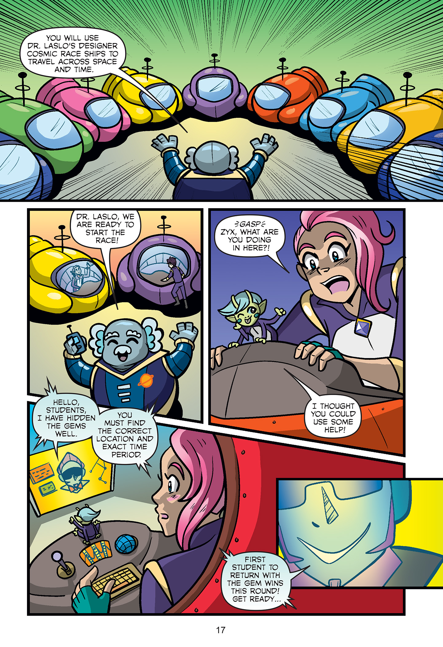 Read online Ana and the Cosmic Race comic -  Issue # TPB - 19