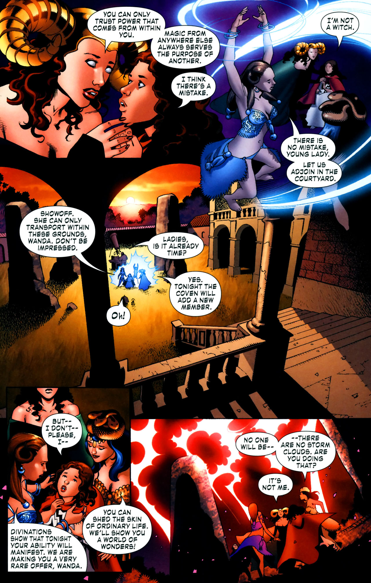 Read online Mystic Arcana comic -  Issue #3 - 17