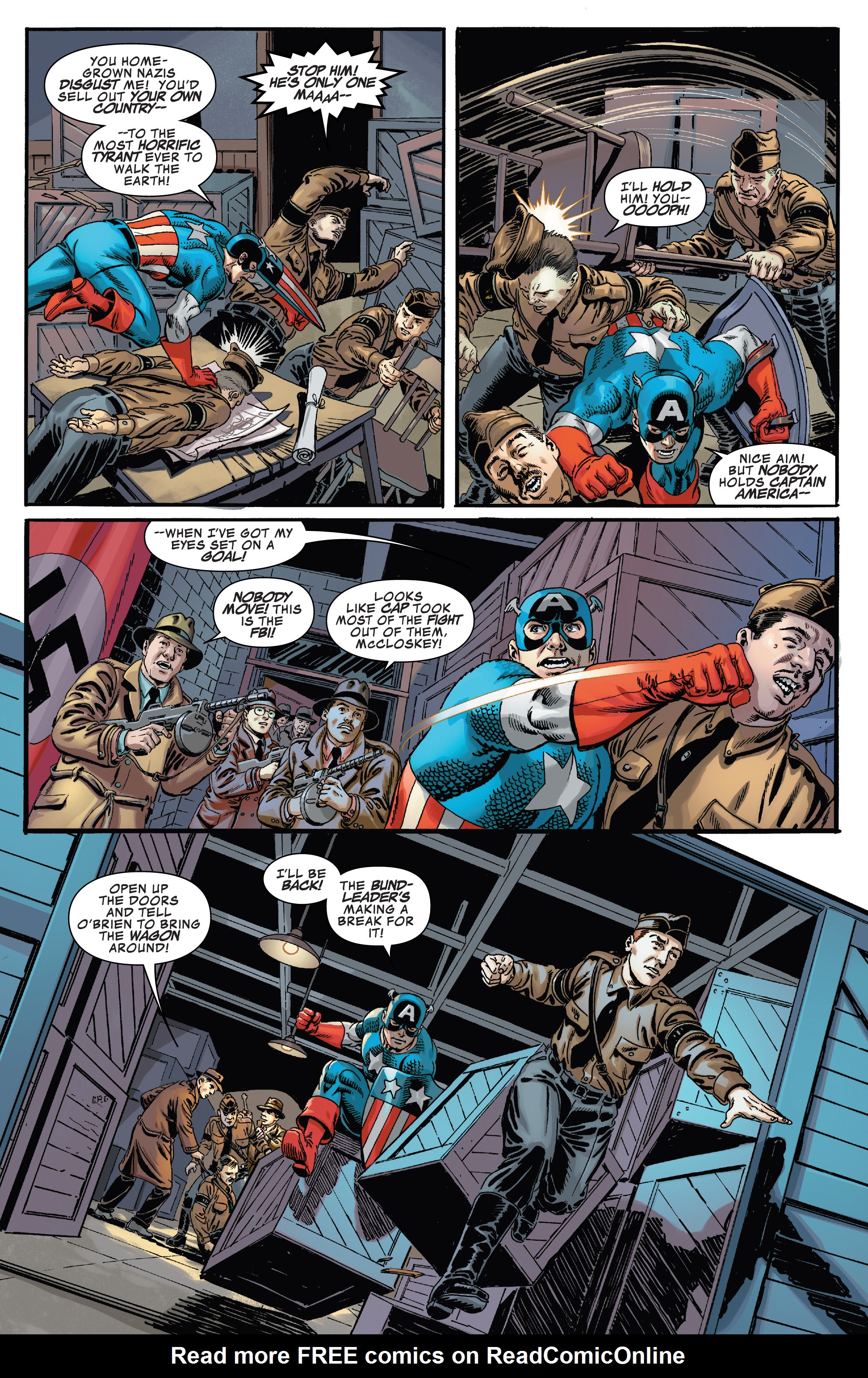 Read online Captain America & the Invaders: Bahamas Triangle comic -  Issue # Full - 4